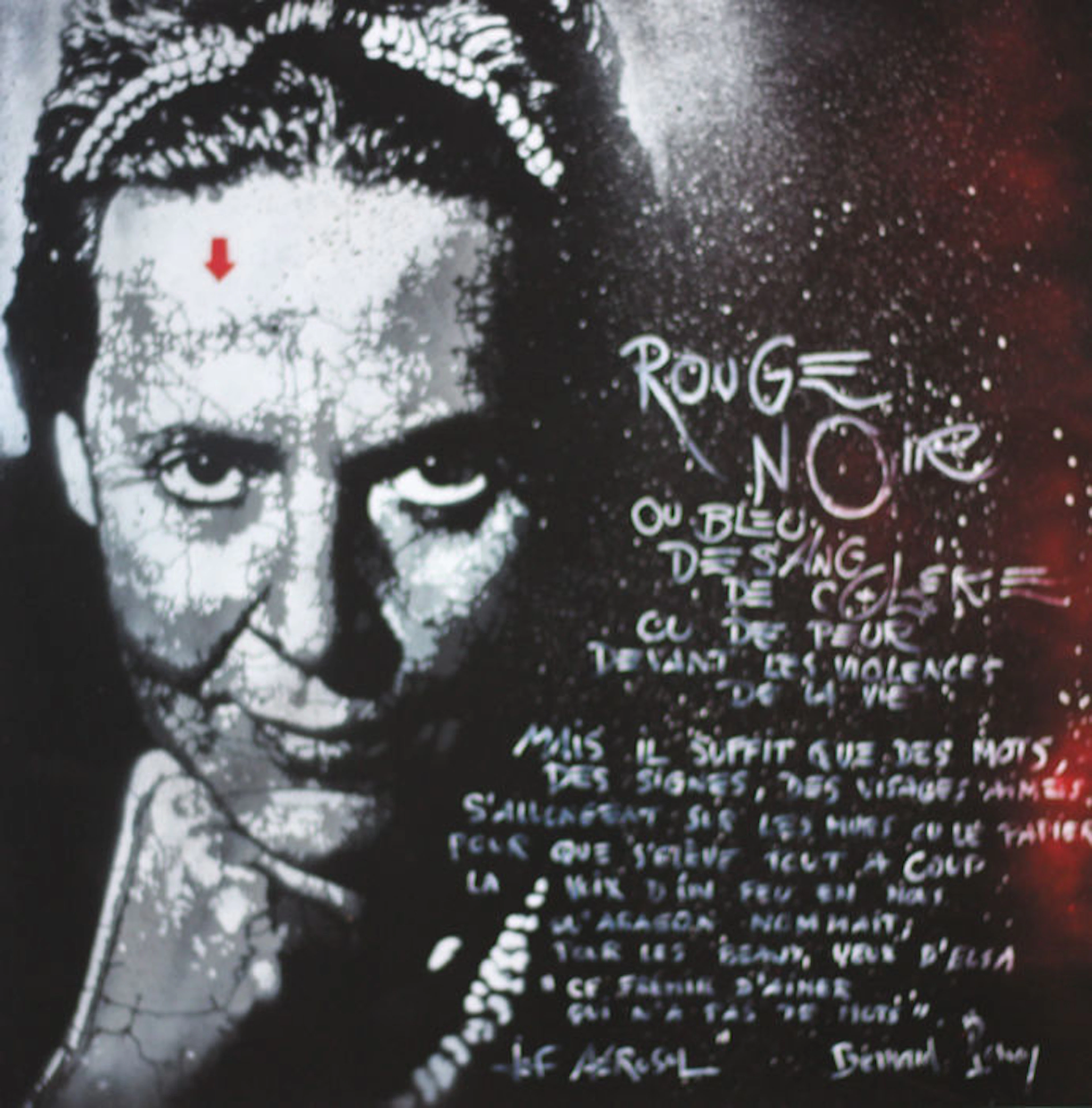 Jef Aérosol - Portrait d'Elsa Triolet