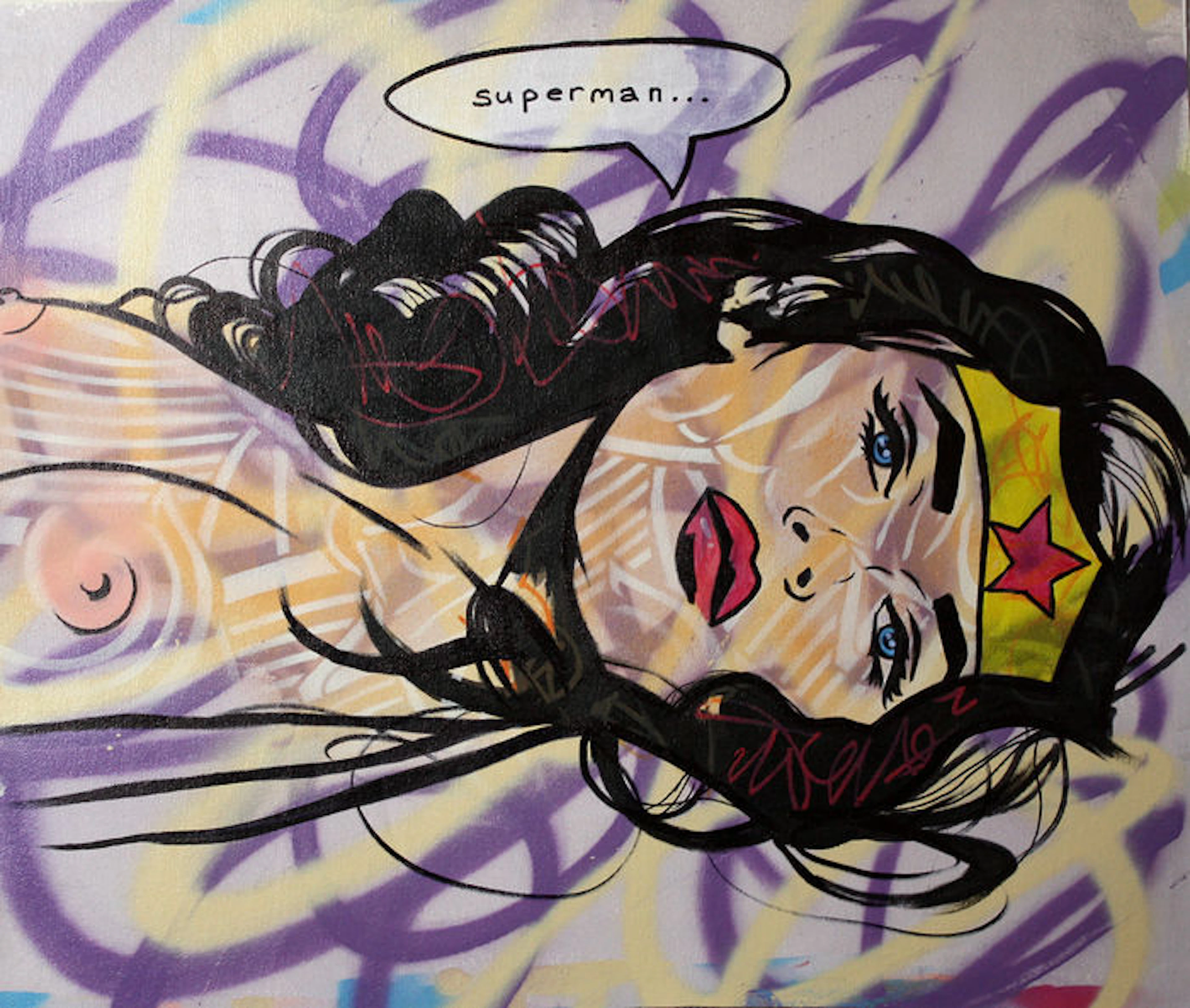 Dillon Boy - Wonder Woman - Graffiti Pop