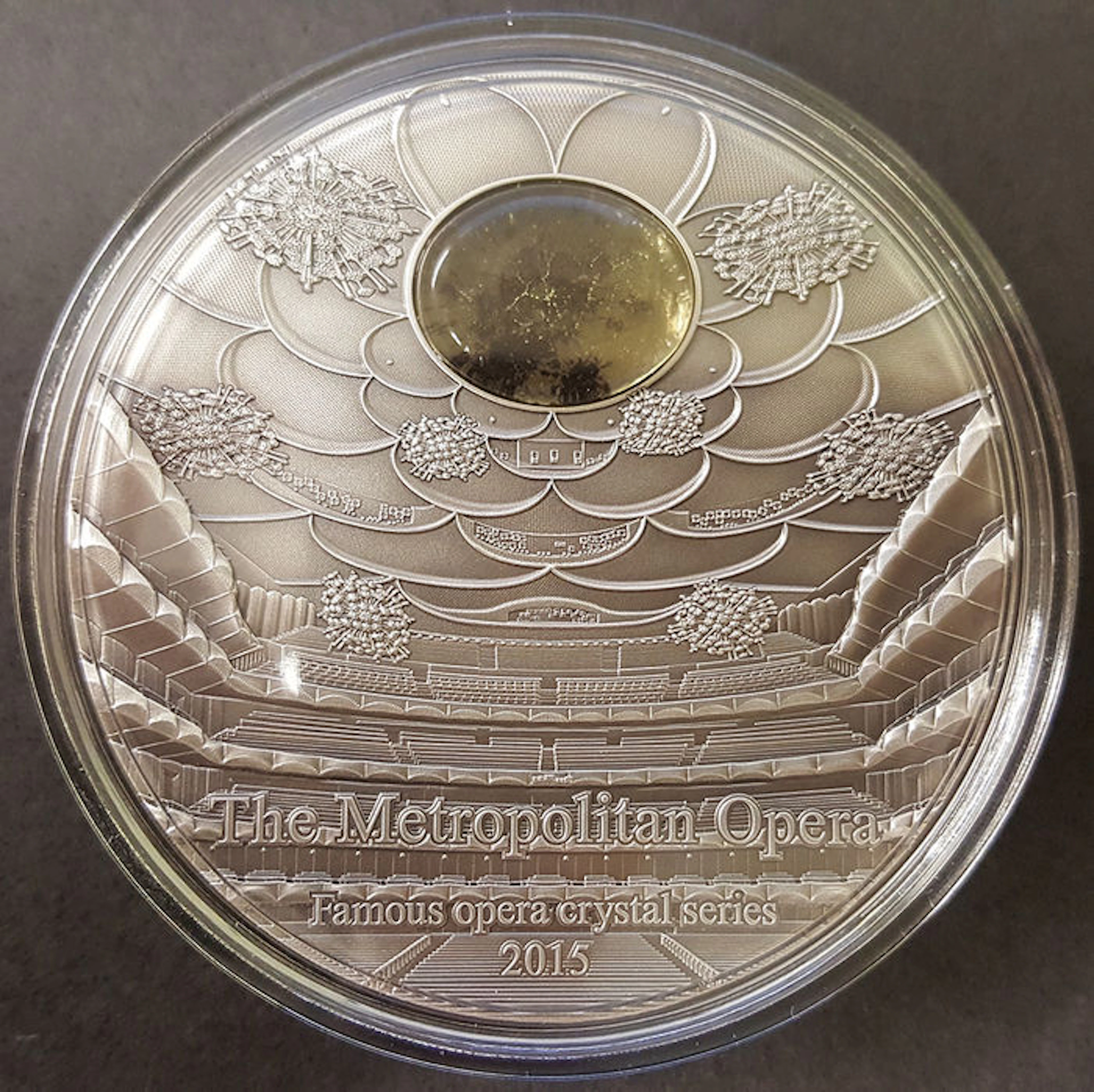 Palau – 10 Dollari - 2015 - Metropolitan Opera - Famous Crystal Series
