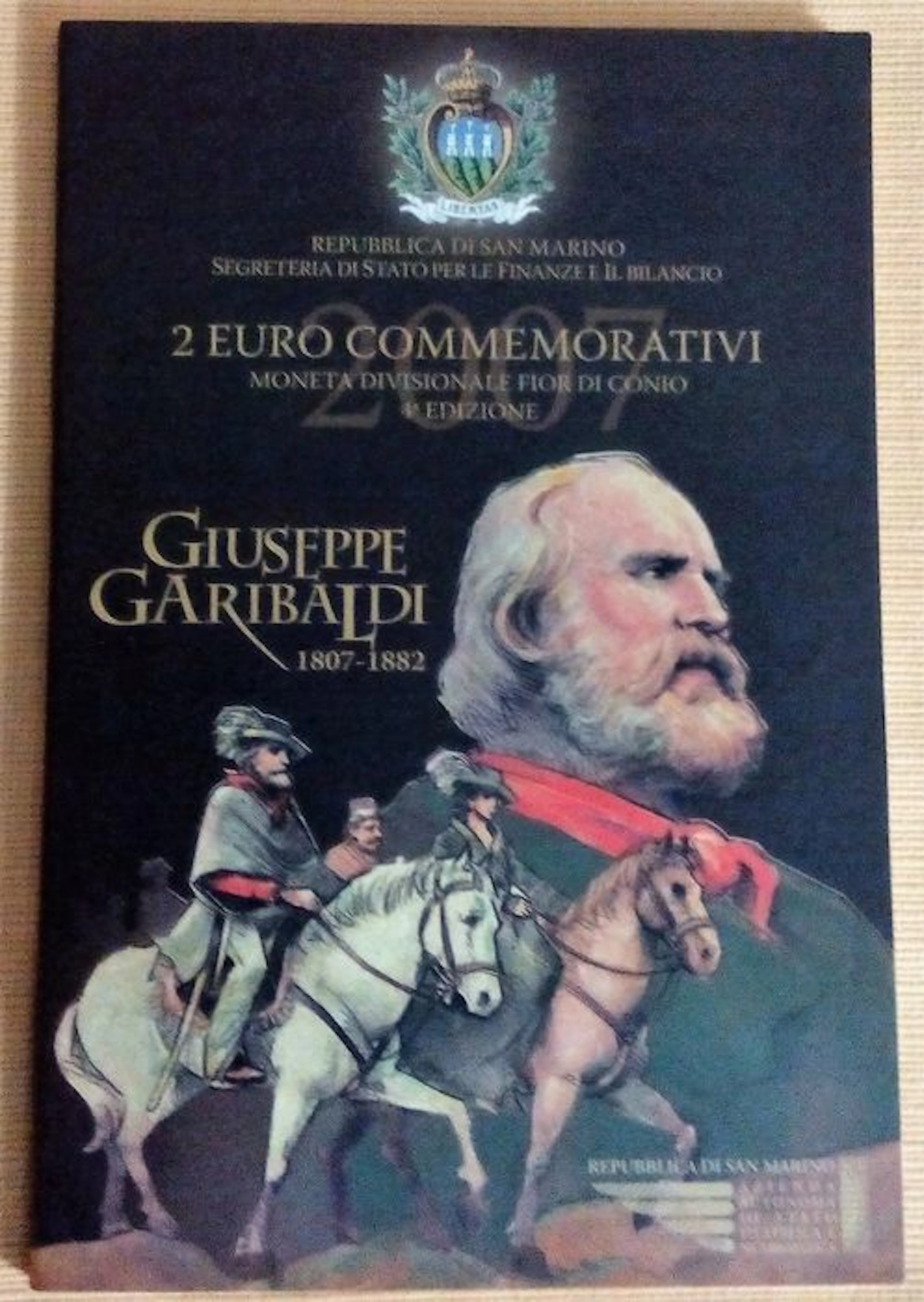 San Marino – 2 Euro 'Giuseppe Garibaldi' 2007