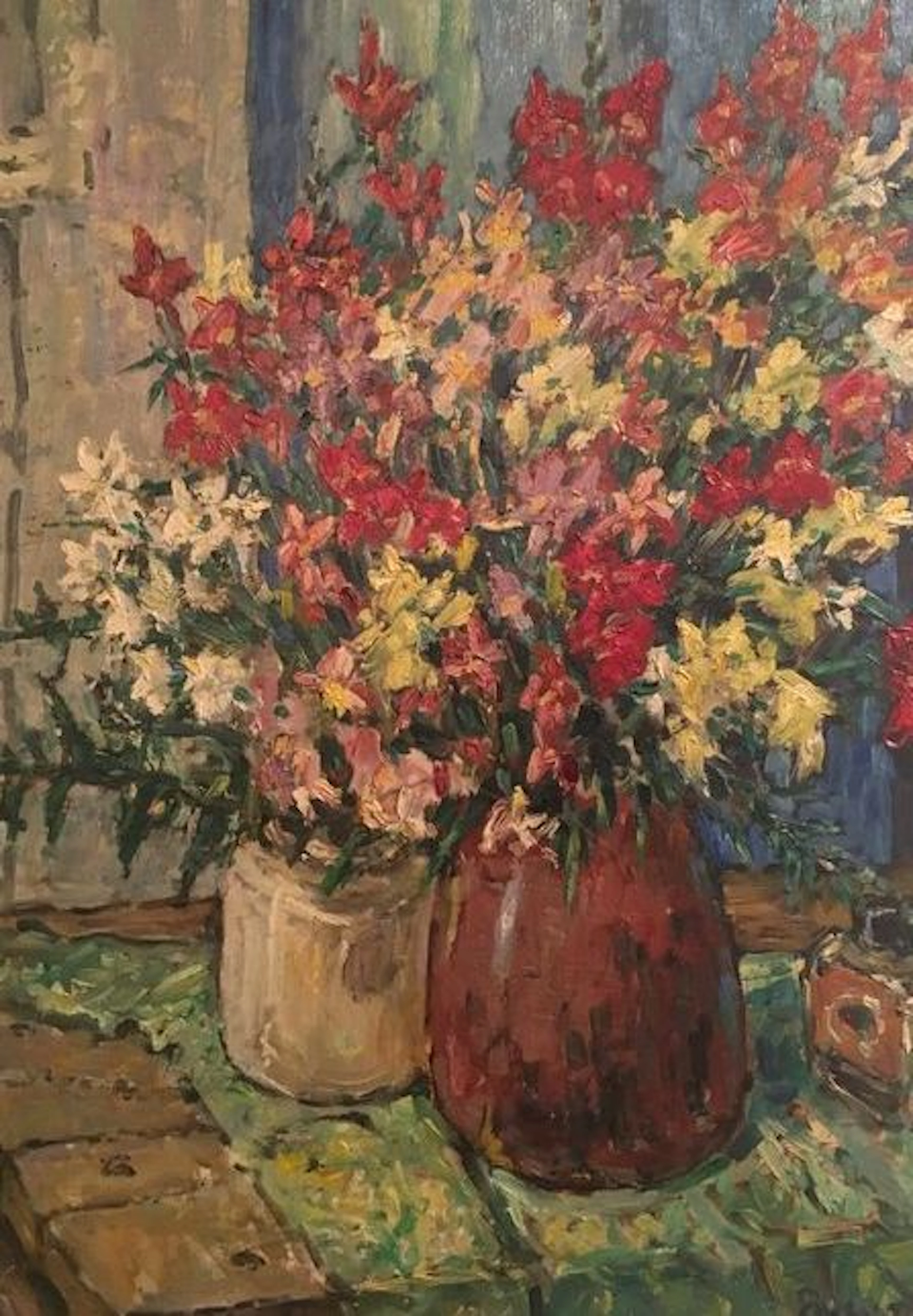 Frans Ruwel (1912-1987) - Bloemstilleven