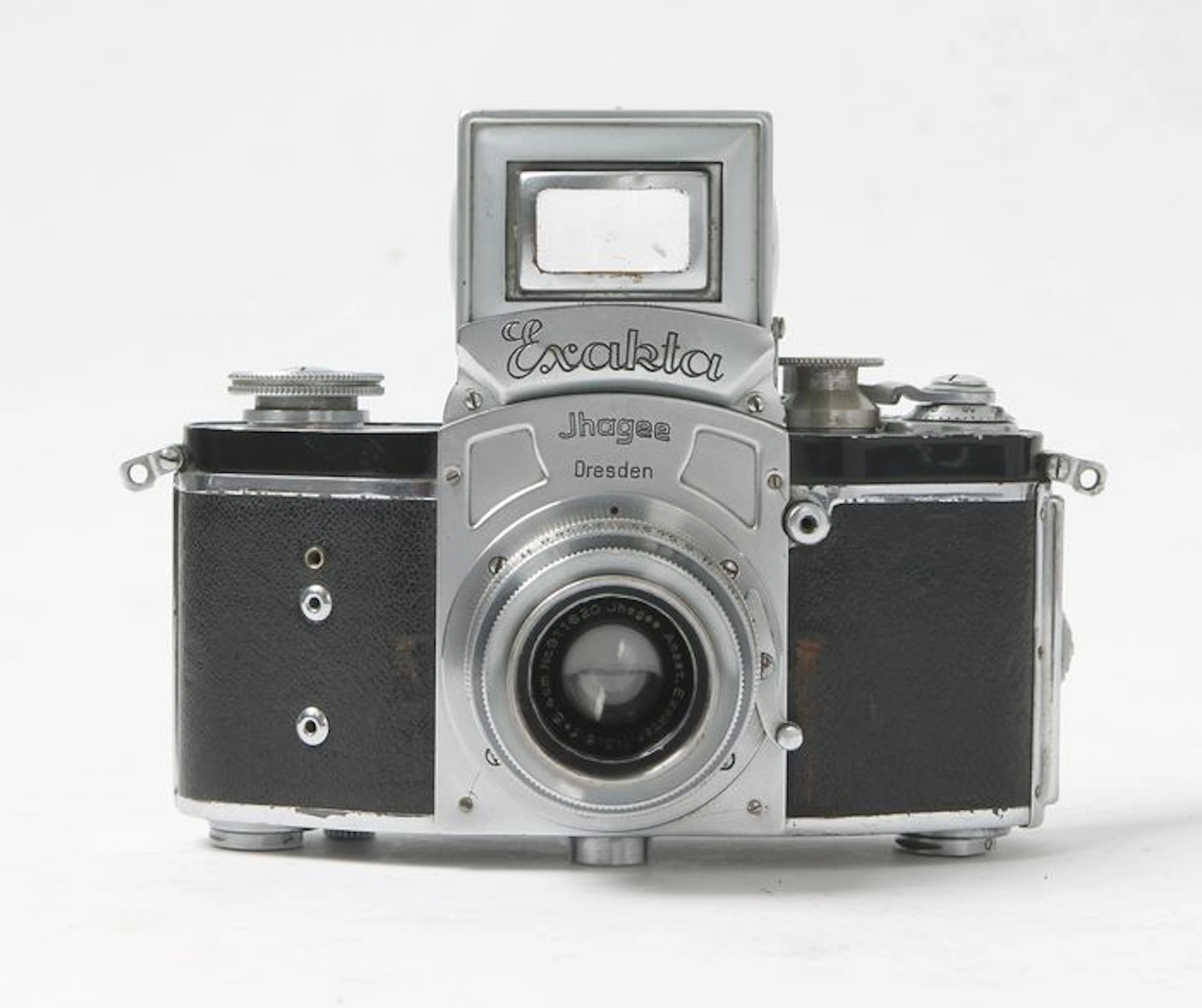 Ihagee Kine Exakta modell1 - version 2 with squared magnifying glass