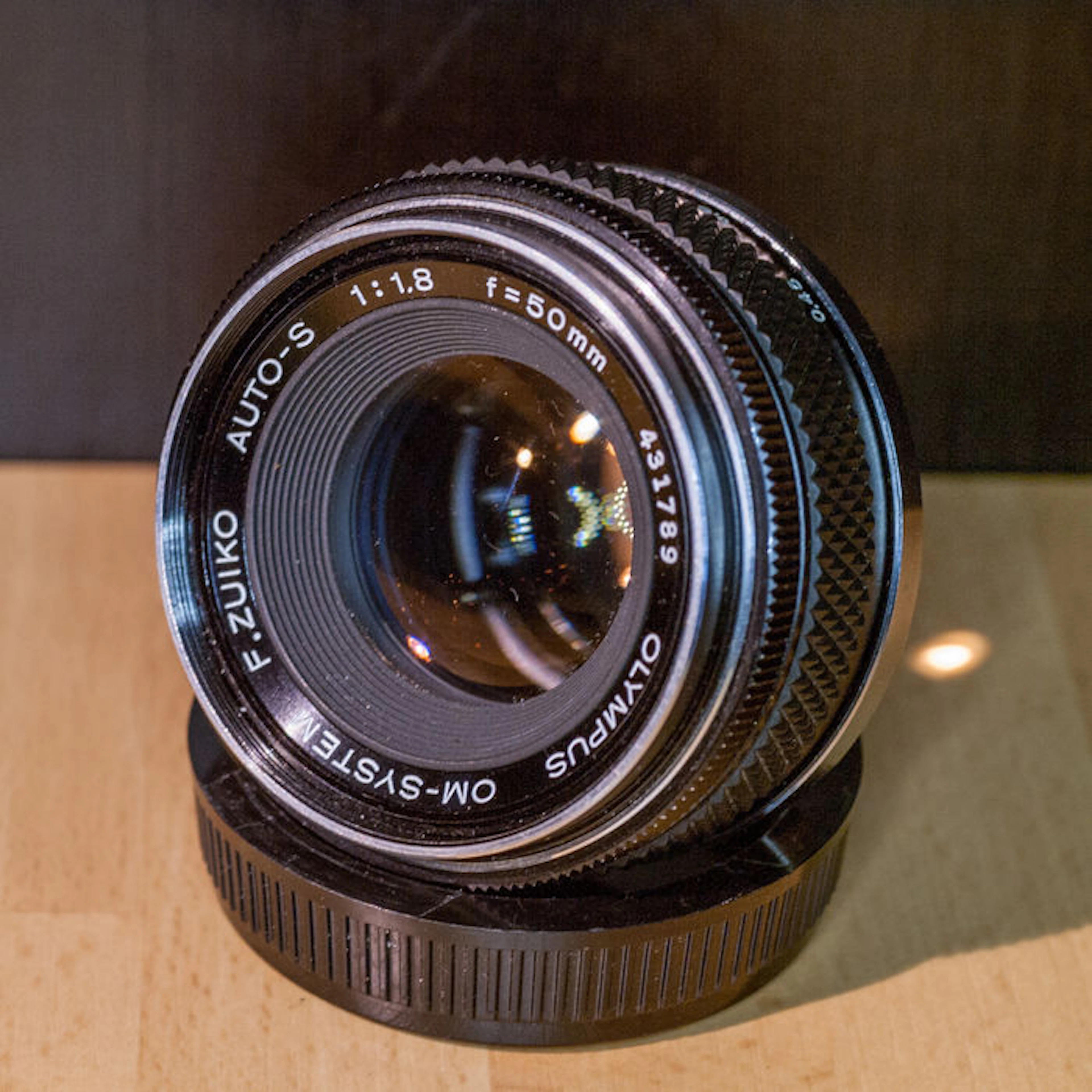 Olympus 50 mm + 135 mm with Nikon mount