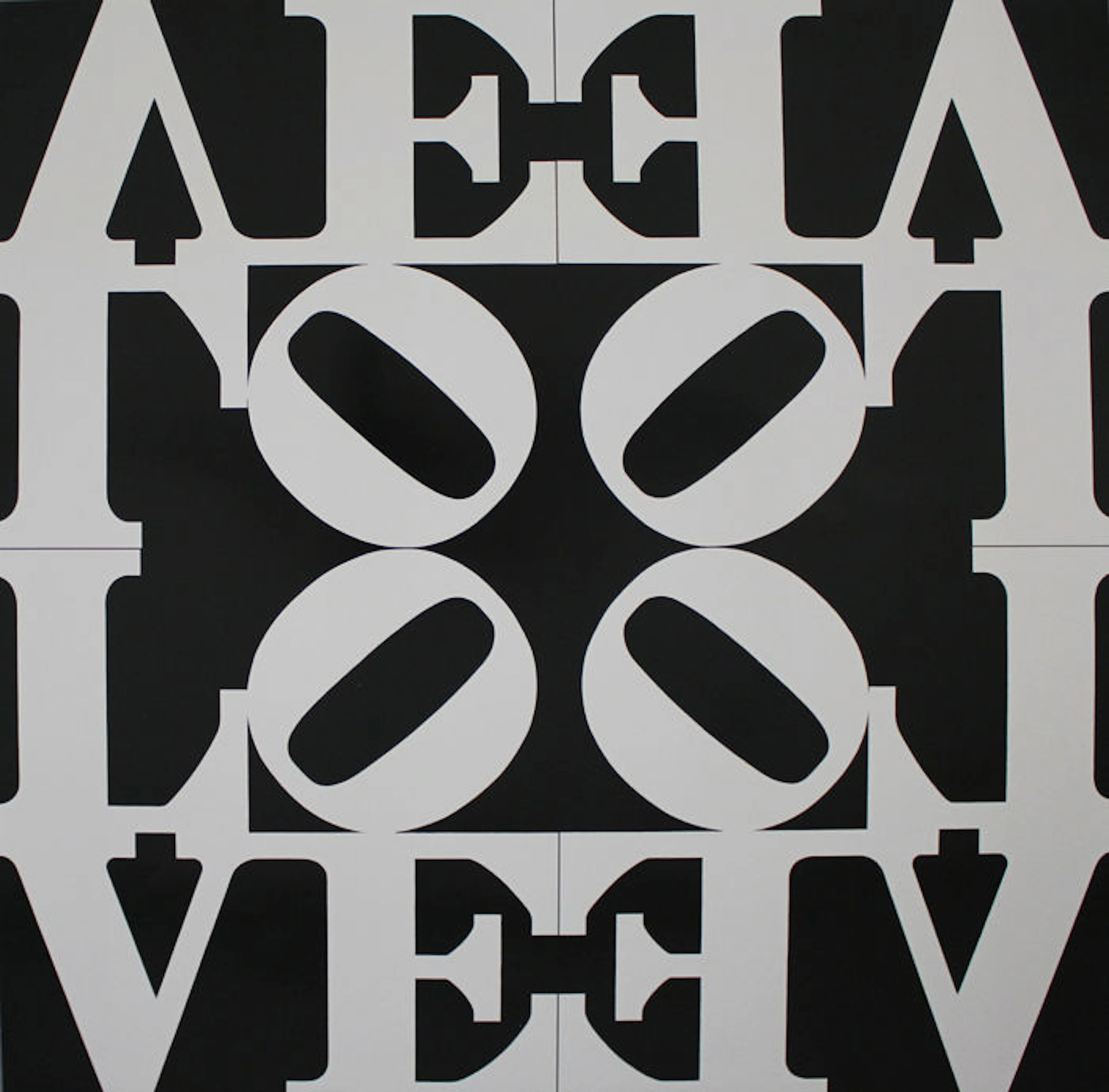Robert Indiana - Mixed Lot of 2 Items: Love Rising - Winter LOVE