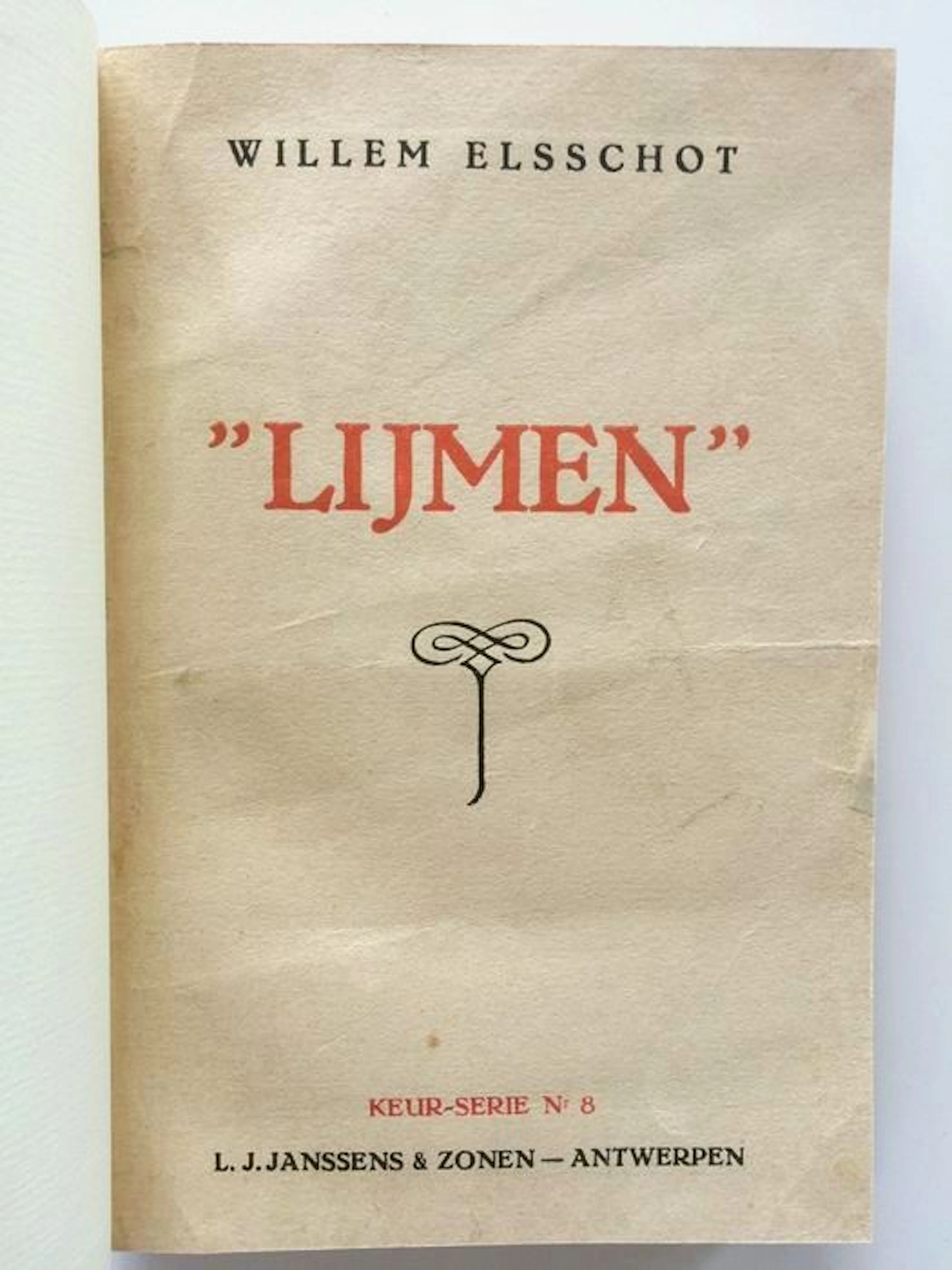 Willem Elsschot - Lijmen - 1924