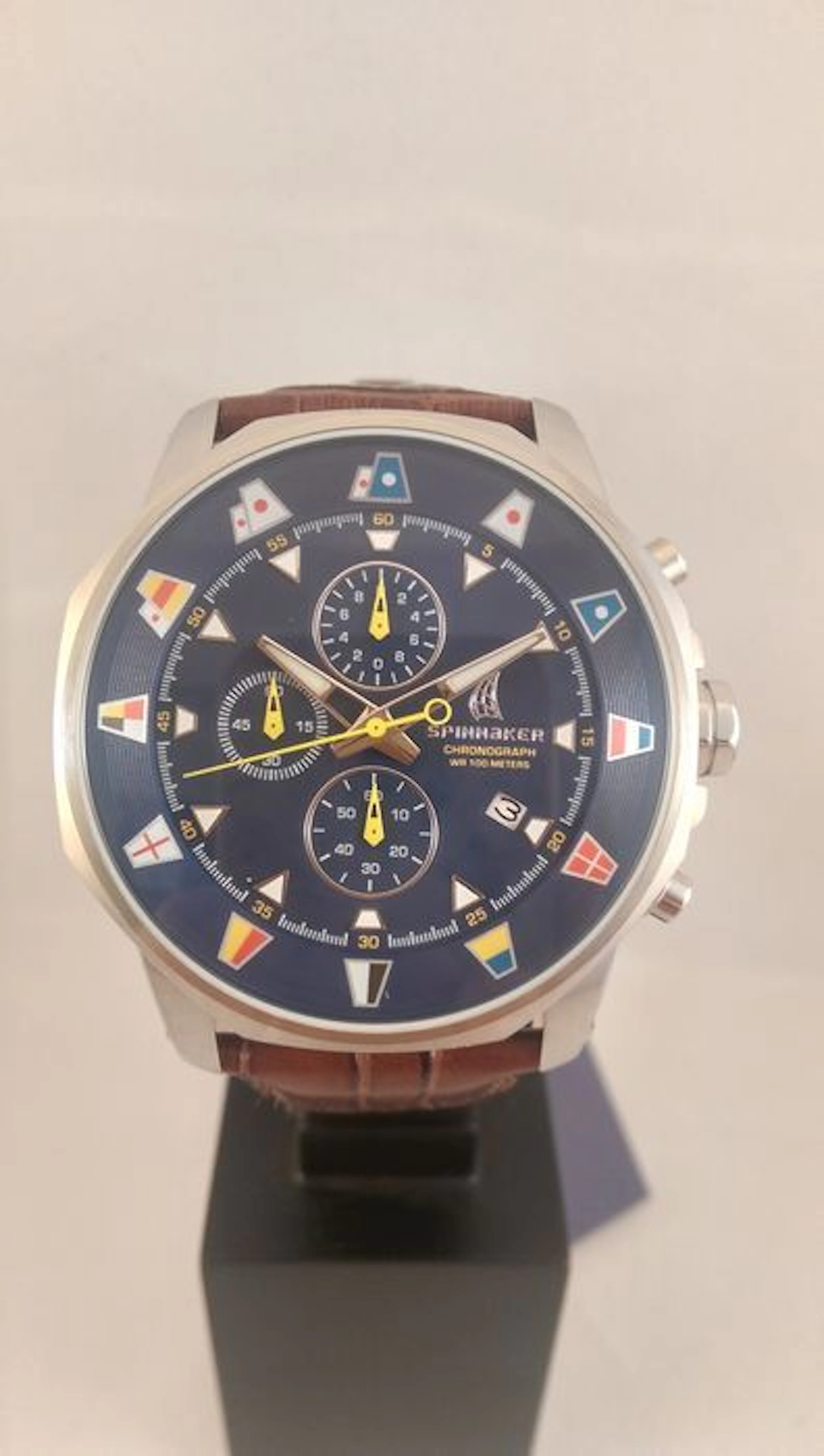 Spinnaker – Flaggy – men's wristwatch – never worn, 2016.