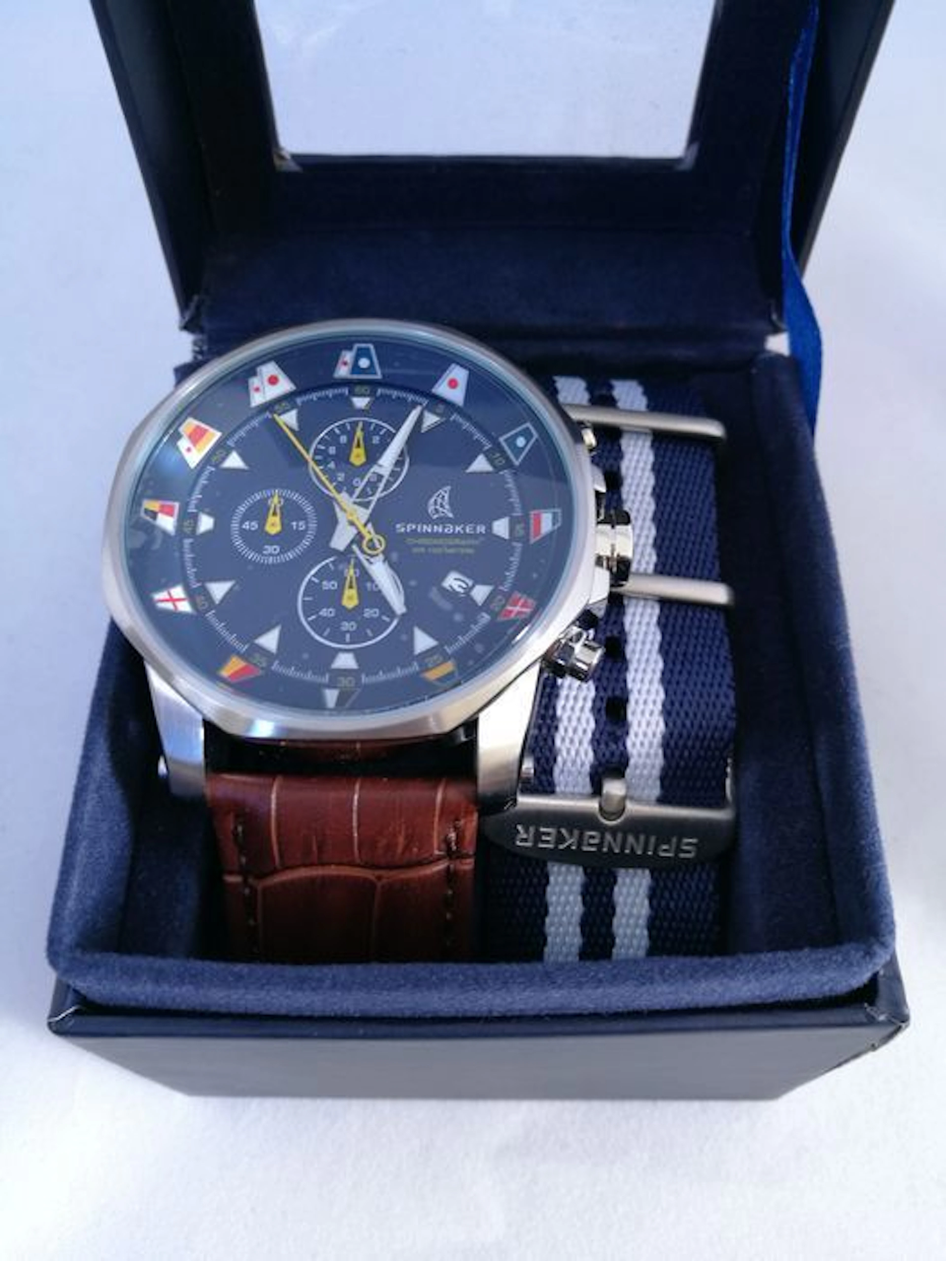 Spinnaker-Flaggy SP-5012-01 – men's wristwatch 2016 – NEVER WORN