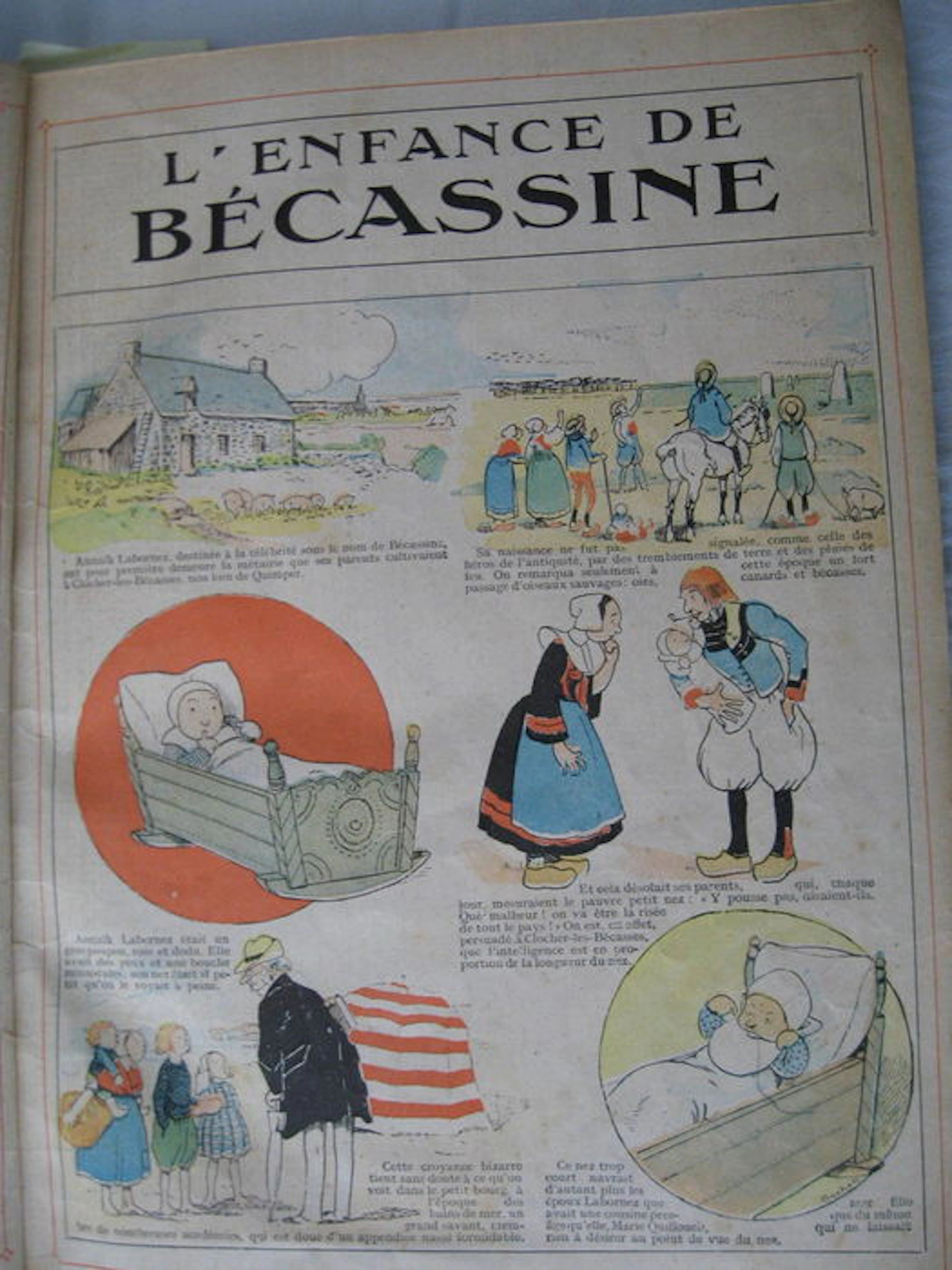 J. Pinchon (ills.) - 2 volumes of Bécassine and 1 tome - 1913 / 1926