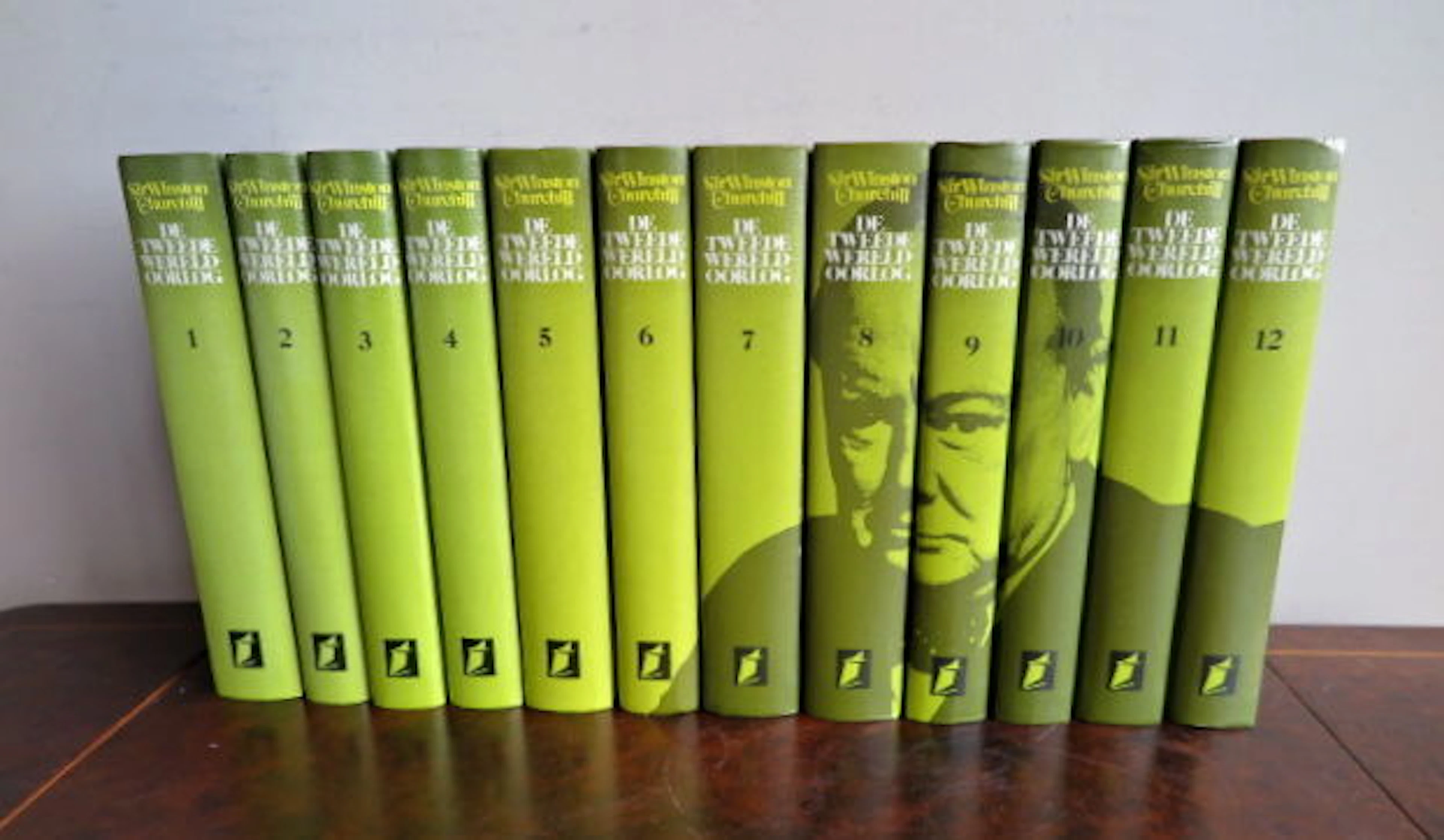 Memoirs; Sir Winston Churchill - De Tweede Wereldoorlog - 12 volumes - 1989