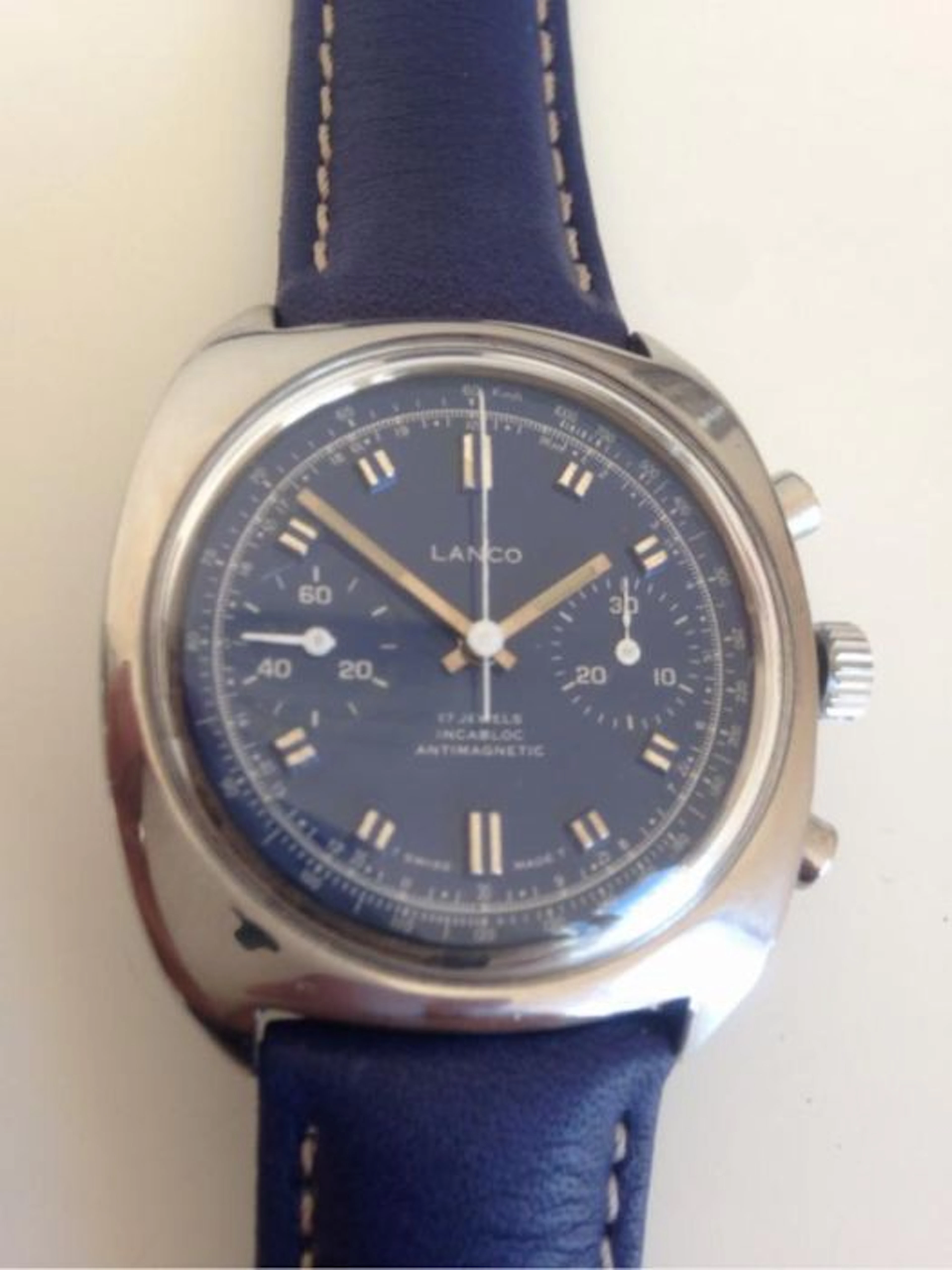 Lanco – Chronograph watch – 1970.