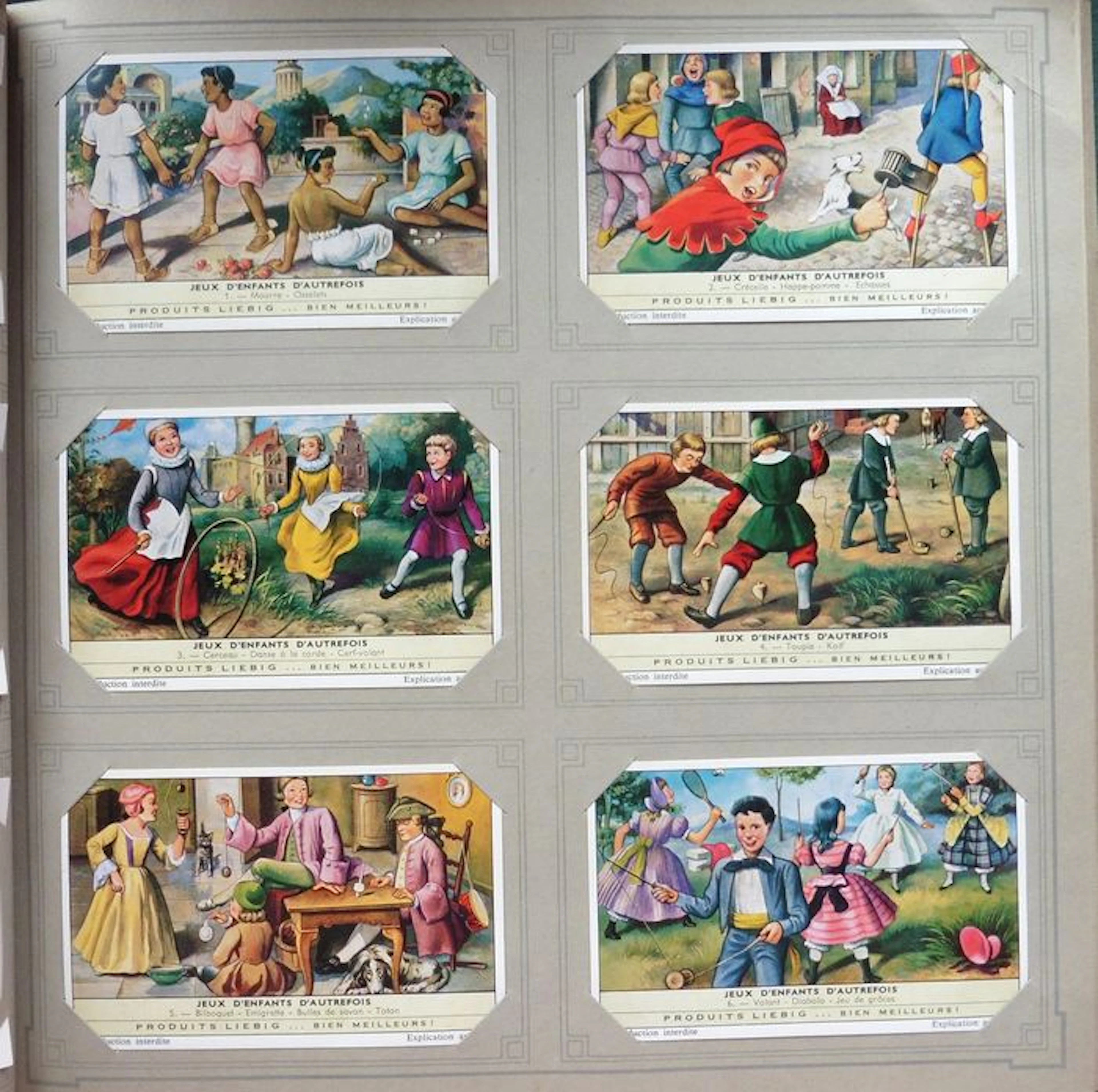 2 complete LIEBIG chromolithograph albums