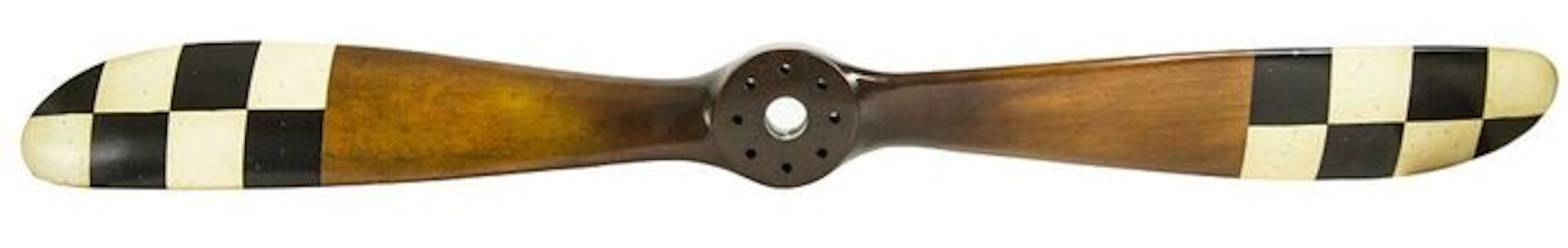G368: Aircraft propeller, black & white, Barnstormer