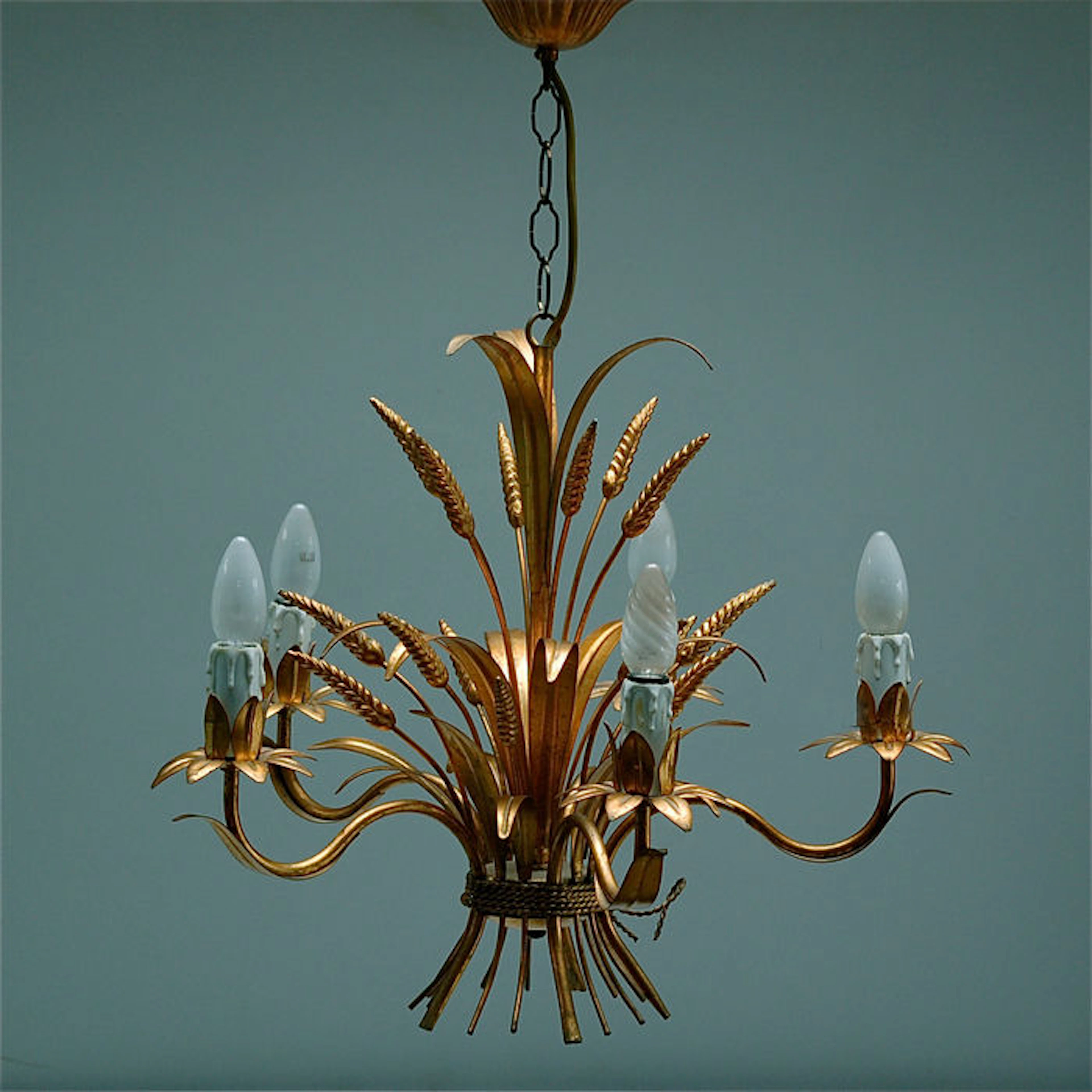 Unkown designer - Sheaf of wheat chandelier - Coco Chanel style