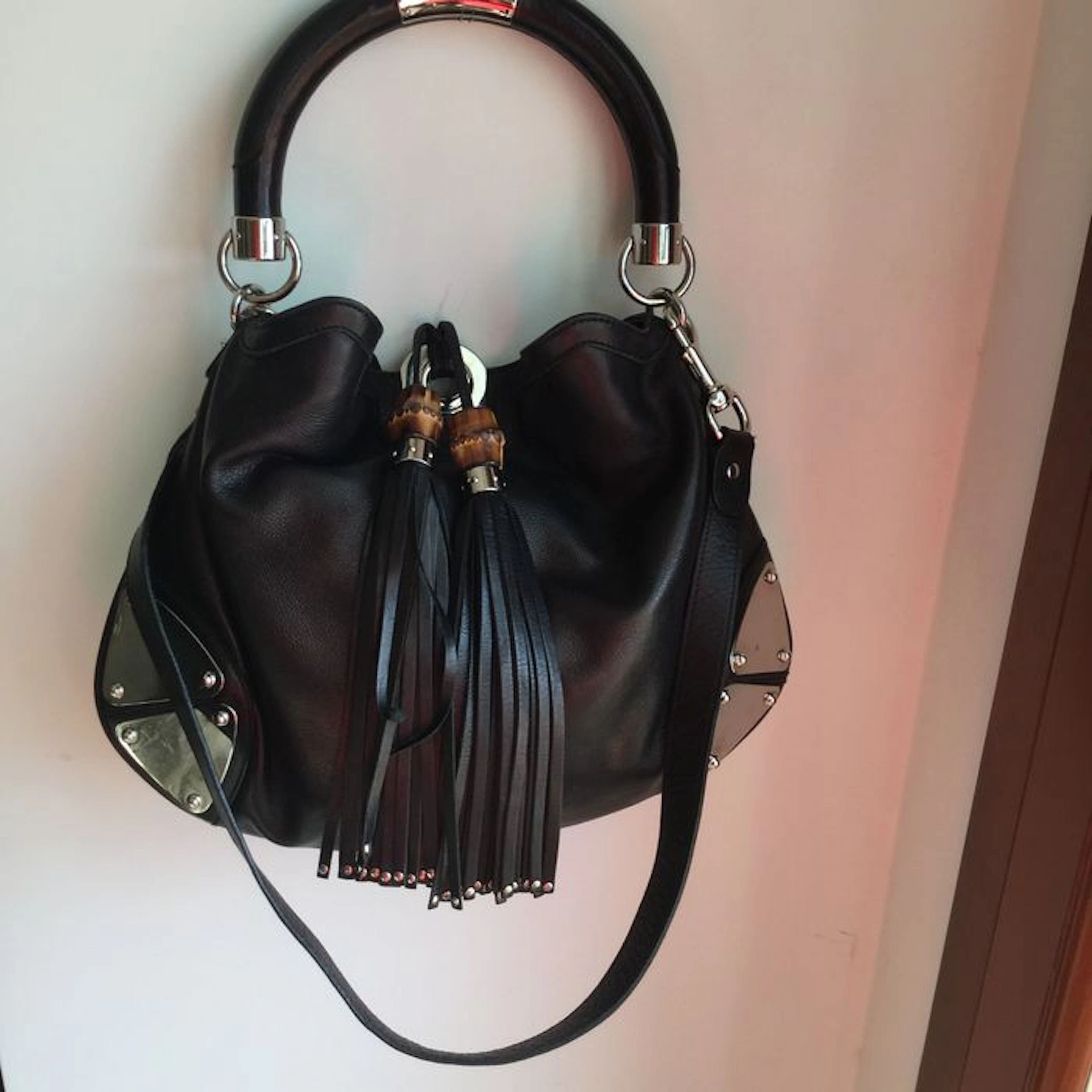 Gucci – Indy Bamboo – Bag with handle and strap