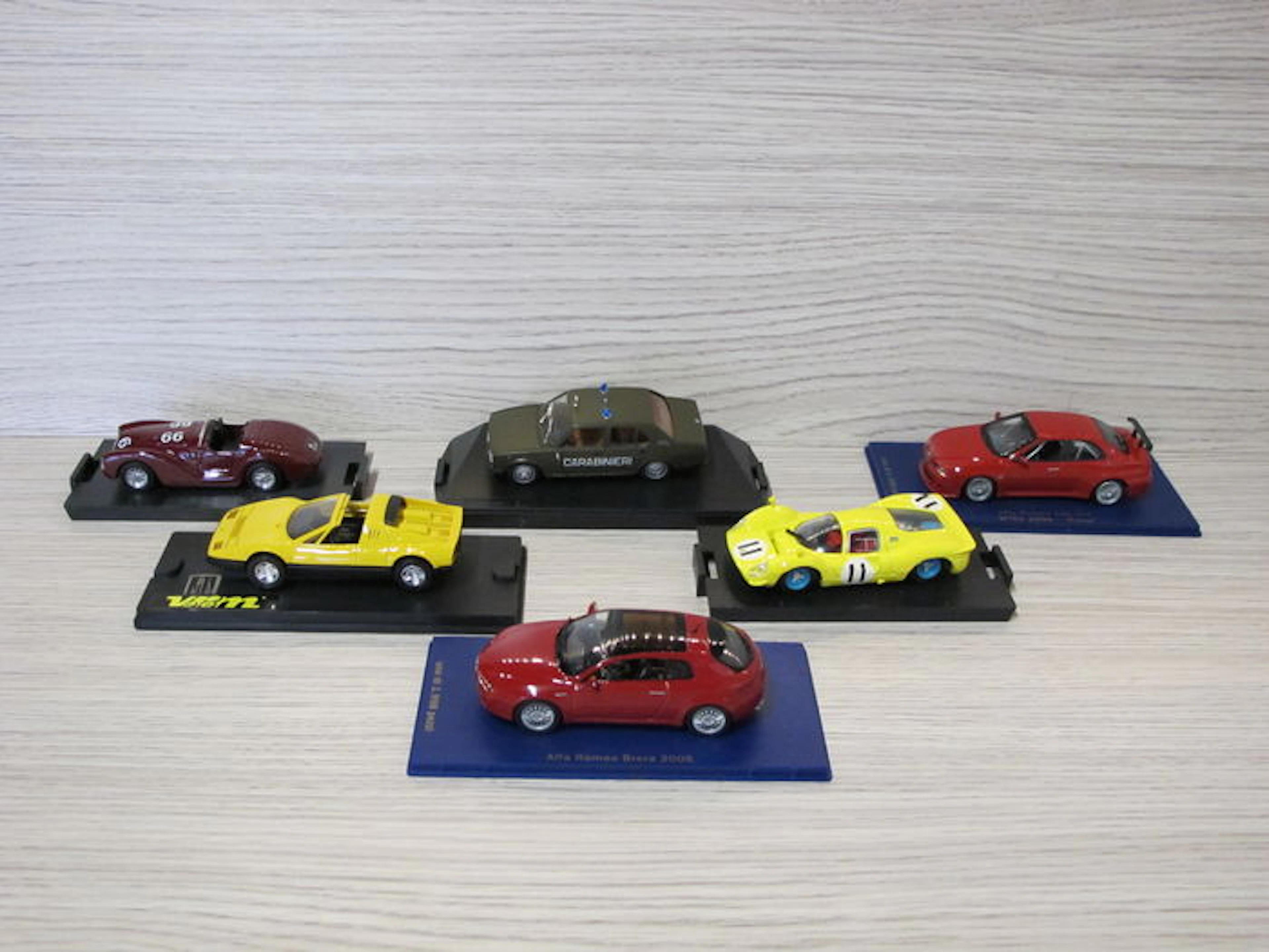 M4 / Progetto / Brumm / Verem - Scale 1/43 - Lot with 6 models: 3