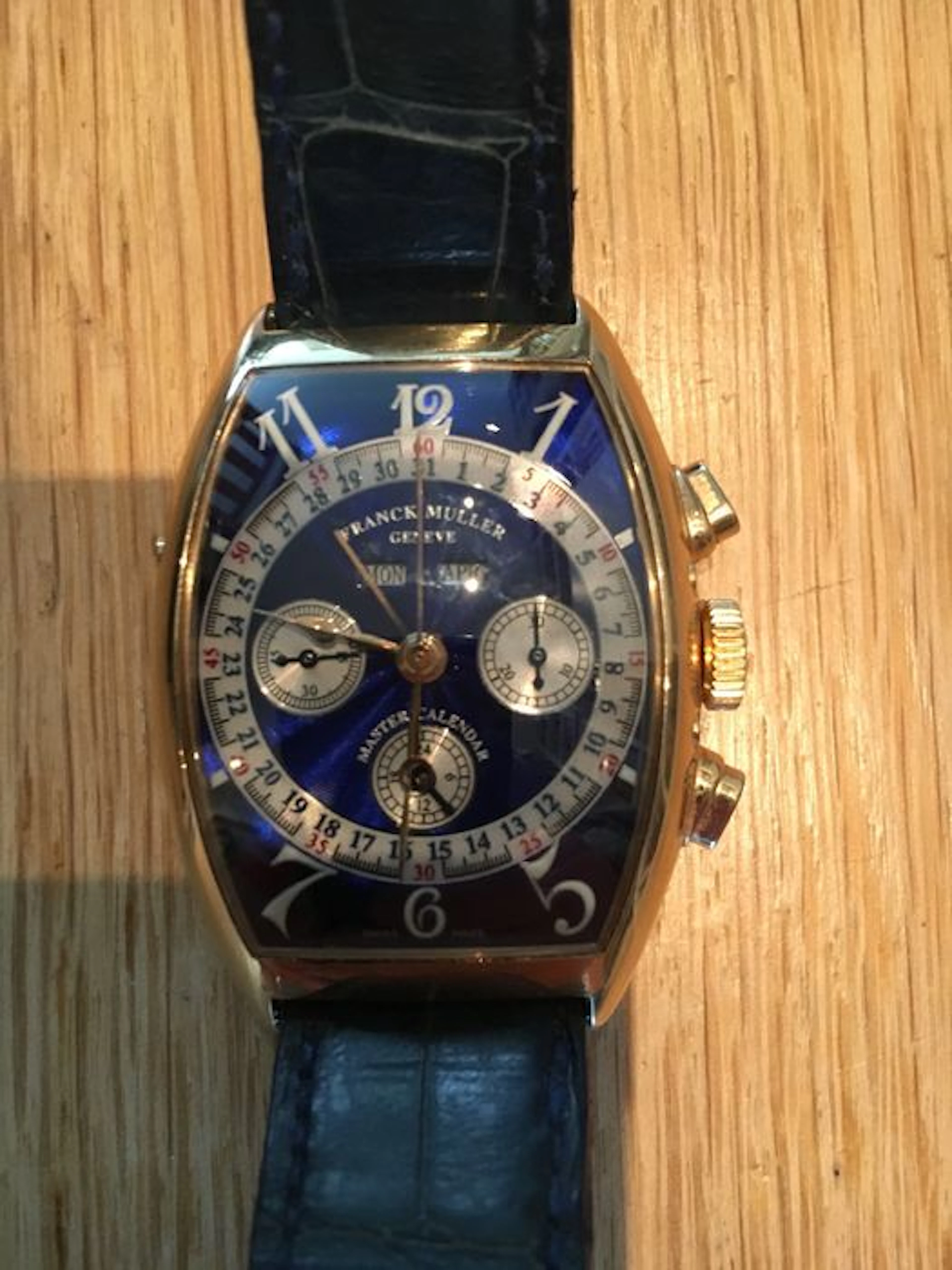 Franck Muller 6850 CC MC AT Master Calendar, men's watch, mint condition