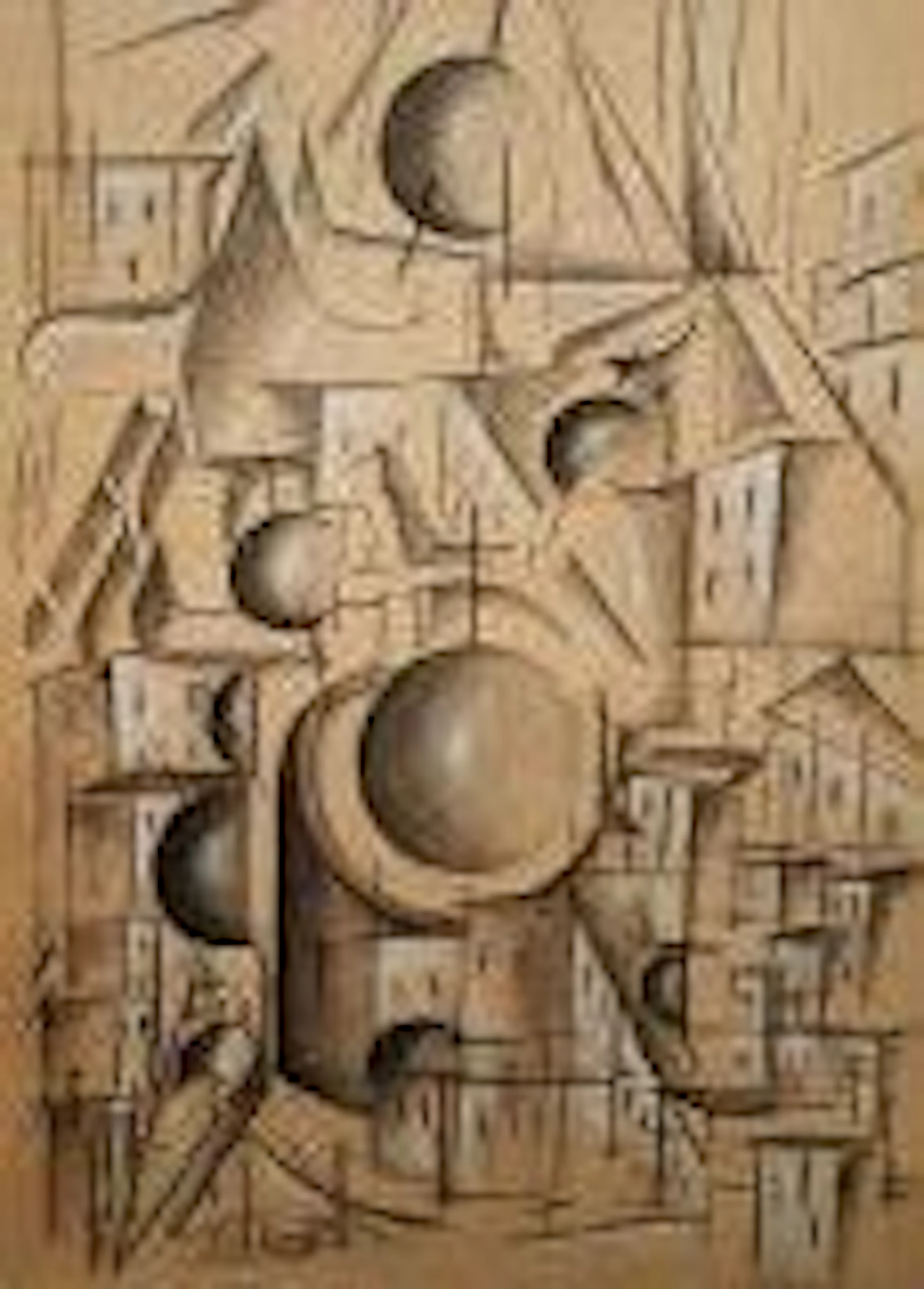 Delacrypte - Favelas de Río, Cubismo urbano.