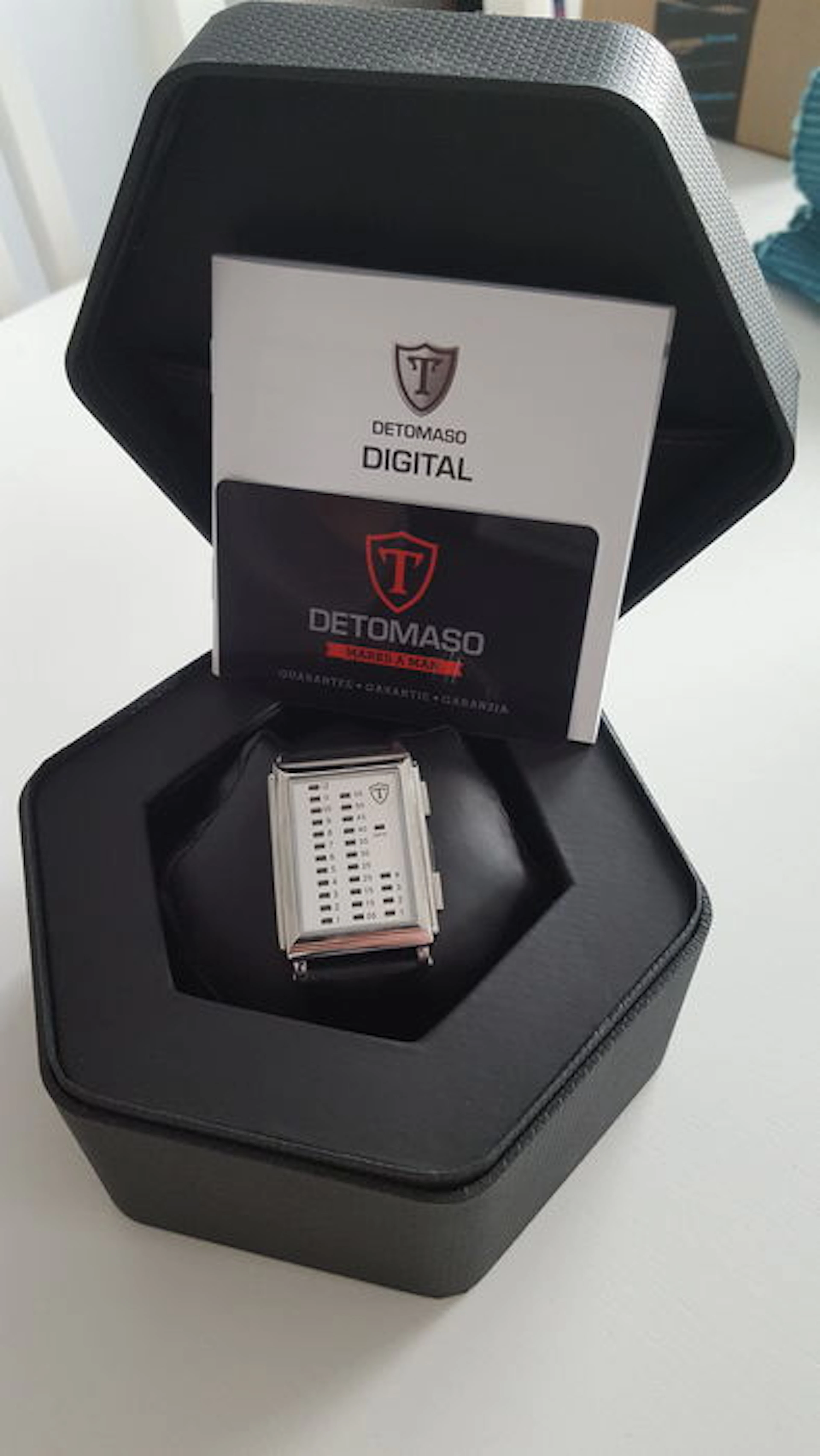 Detomaso – Spacy Timeline – Men's watch - leather strap - new