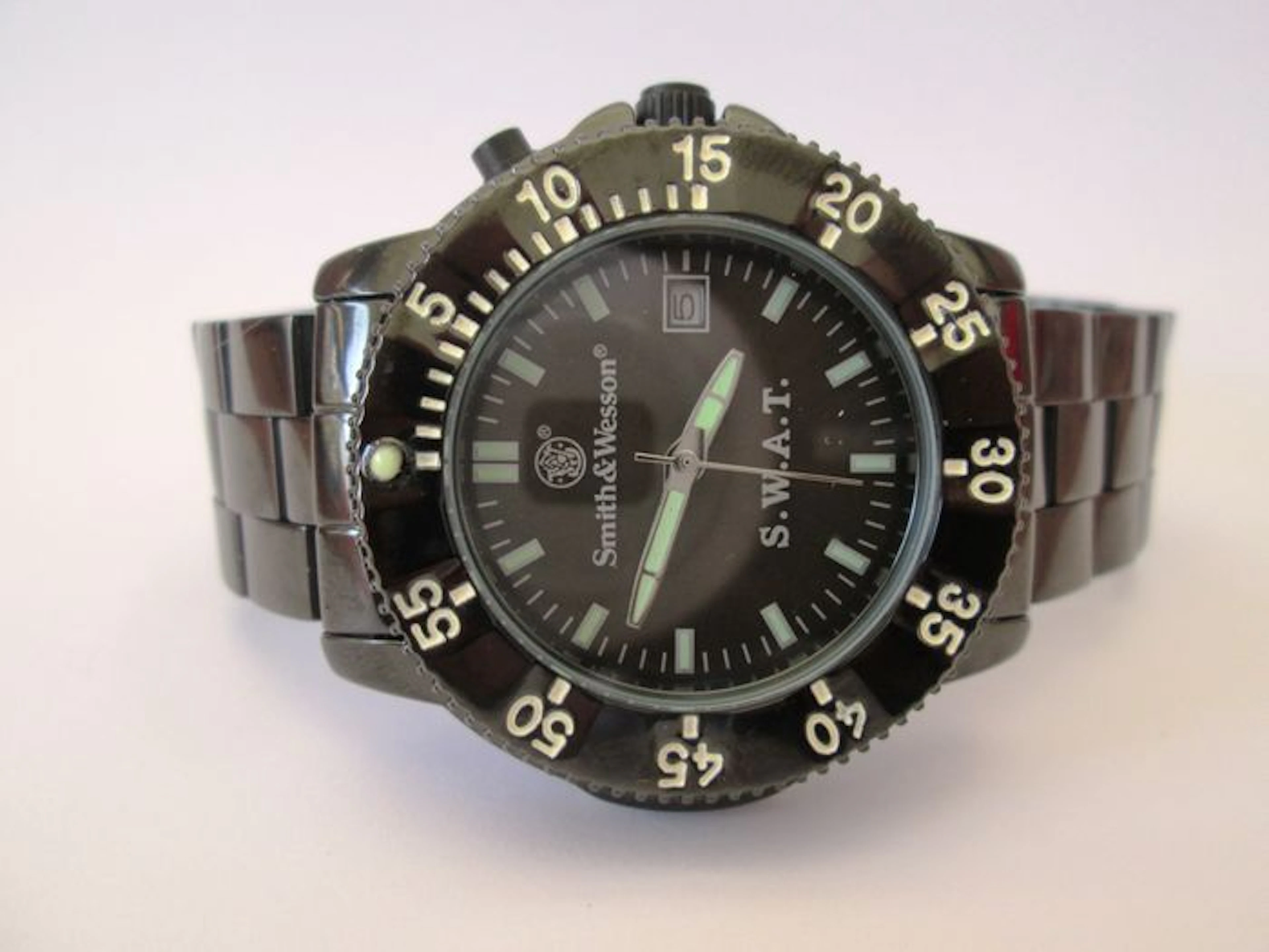 Smith & Wesson SWAT, military men's watch in unworn condition