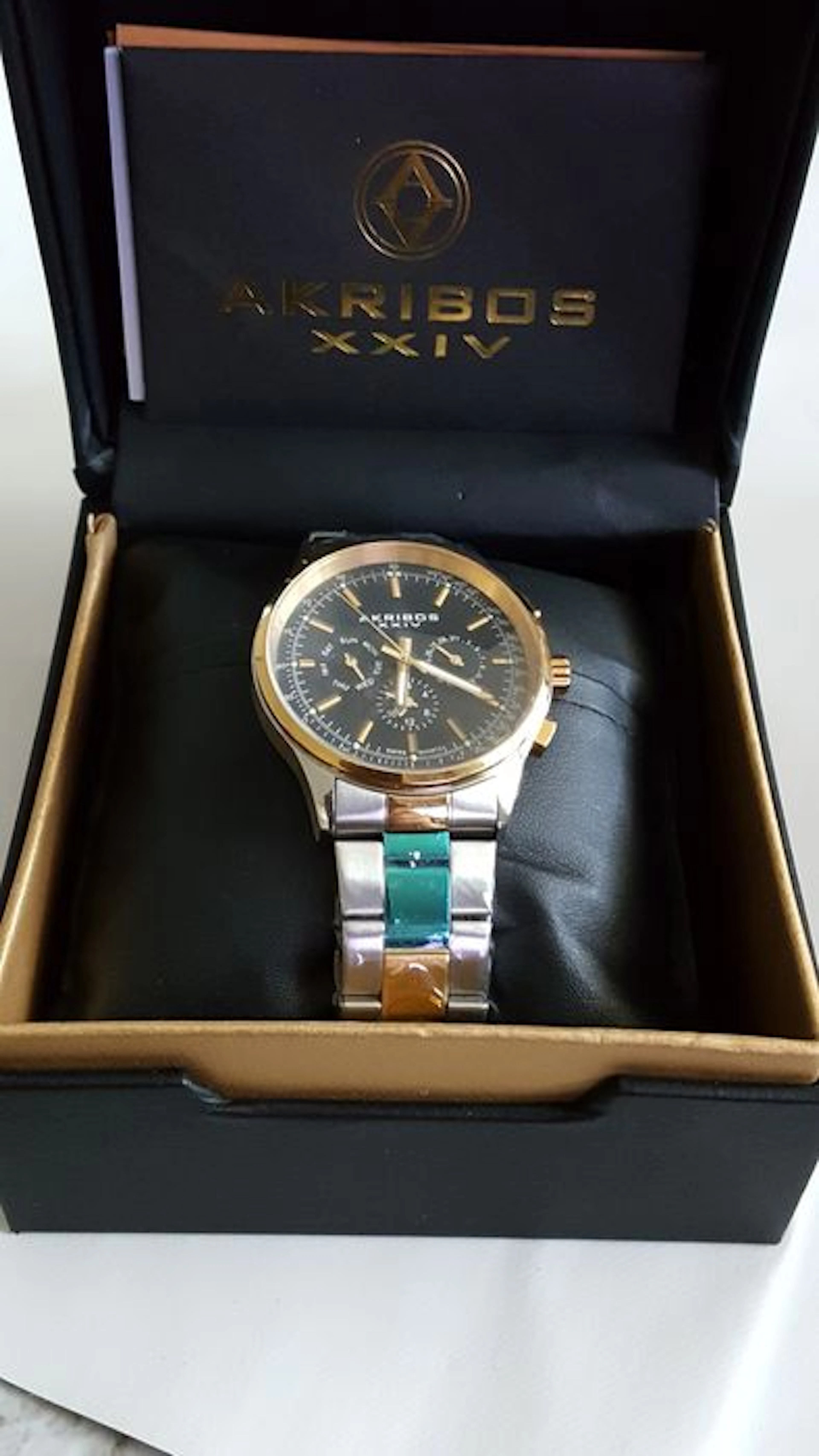 Watch – Akribos xxiv – Model AK788TTG – Year 2017 – Unisex watch –