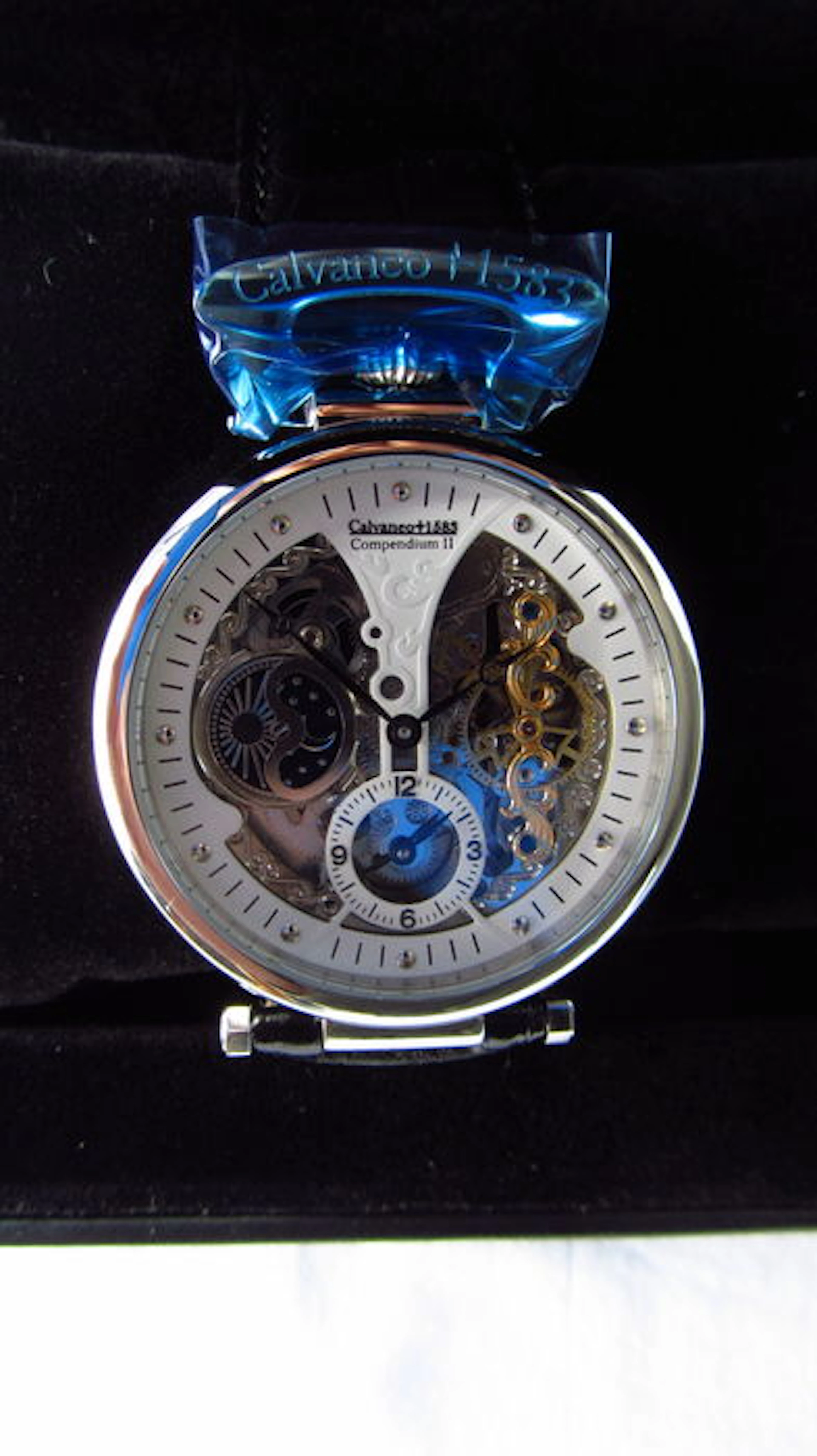 Calvaneo 1583 - Compendium II Steel – CM-COM-15S – Men's wristwatch