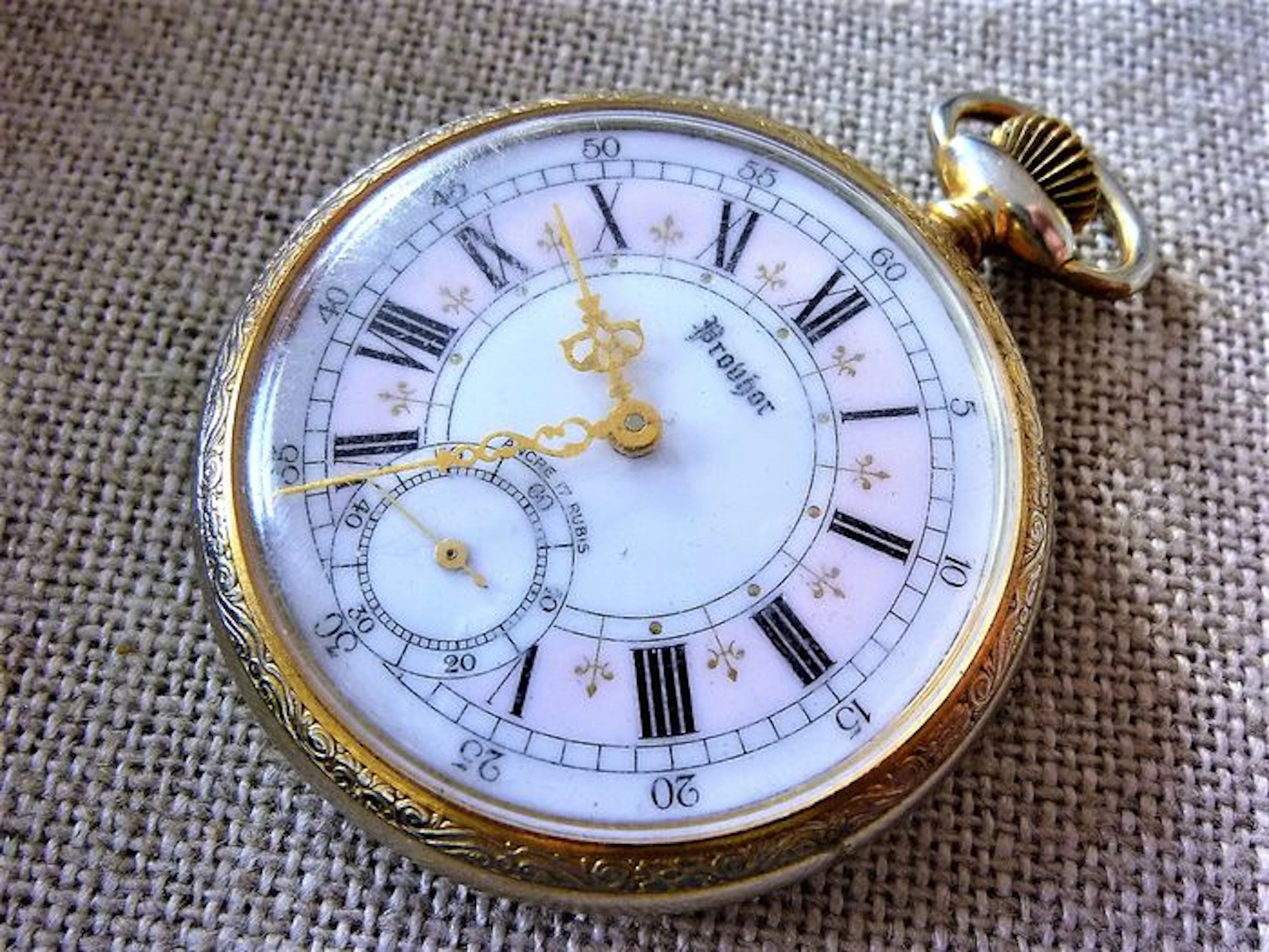 PROUVHOR fob watch 1945 GOC1001