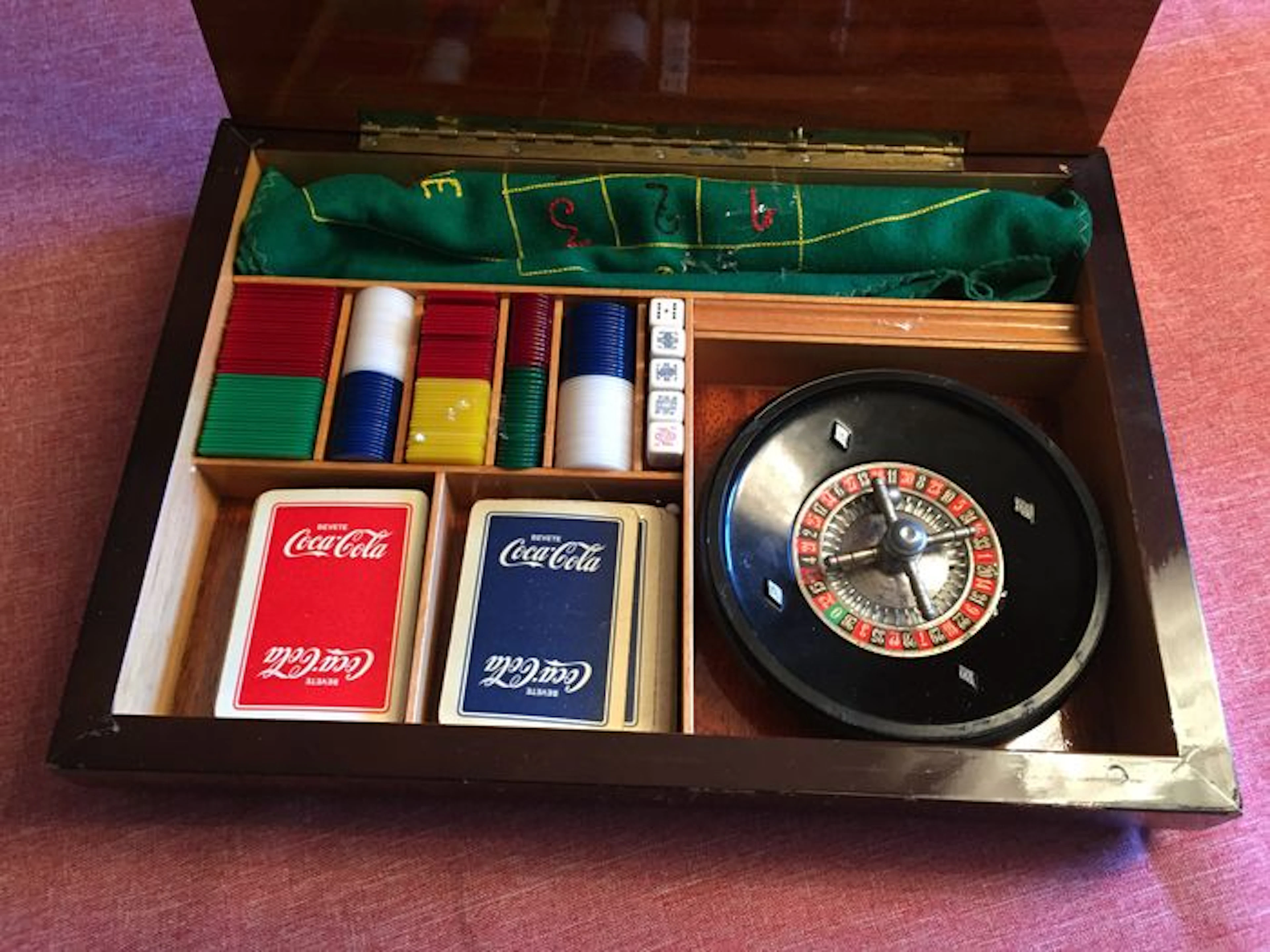 Rarity exclusive set rulete dal negro Italy collector game and playing