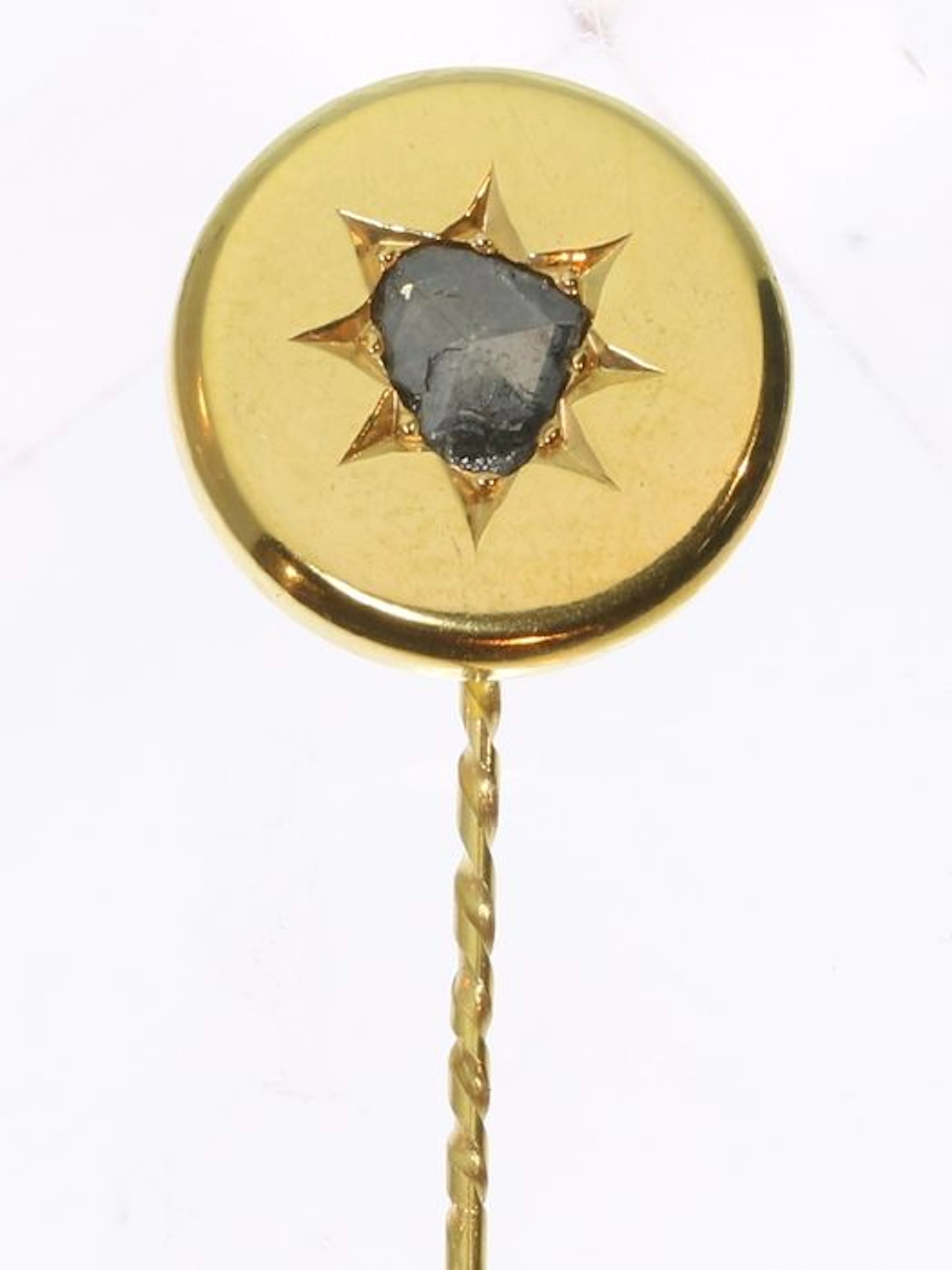 Antique Victorian diamond tie pin, anno 1870
