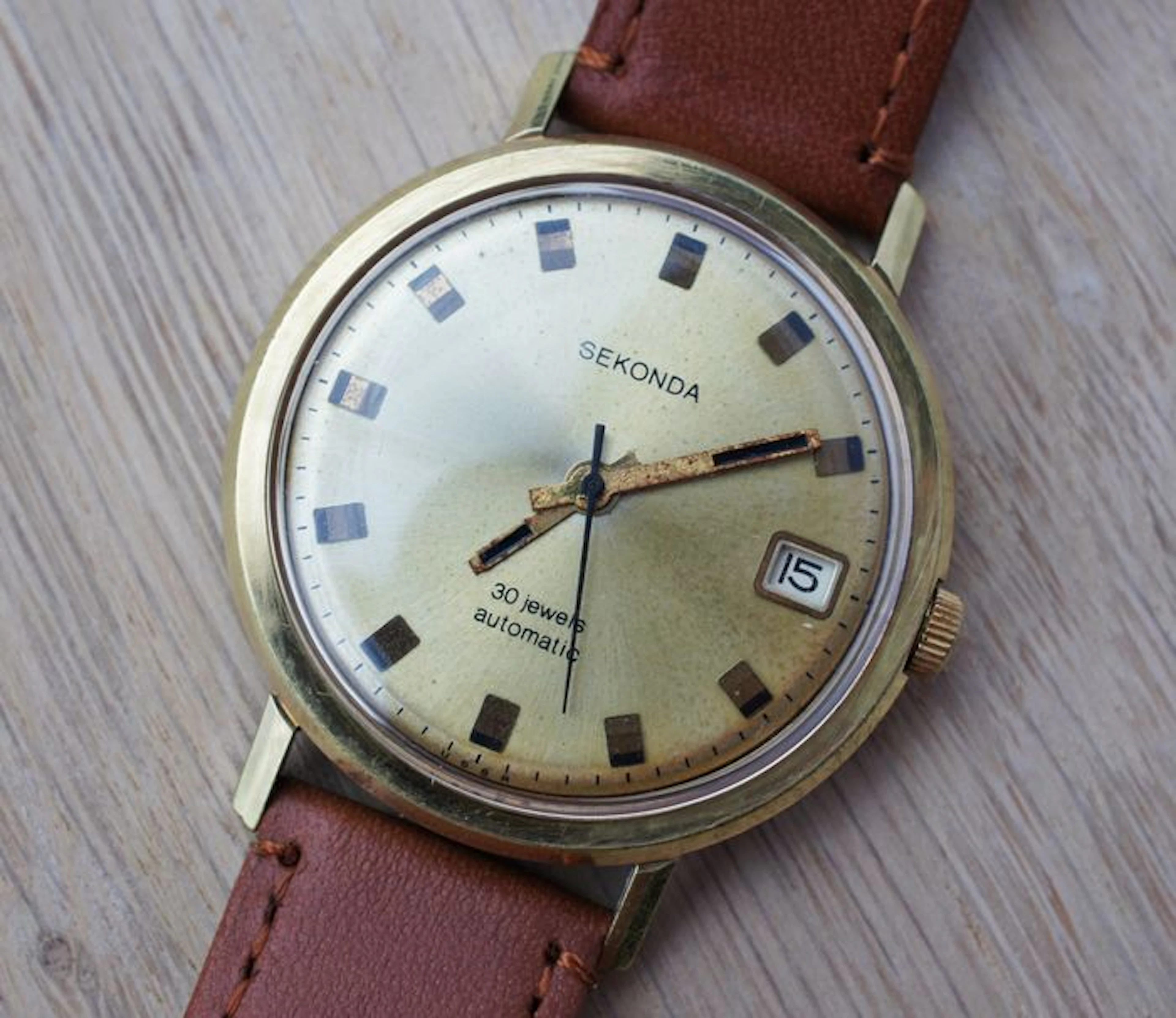 Poljot Sekonda – vintage men's wristwatch – 1970s