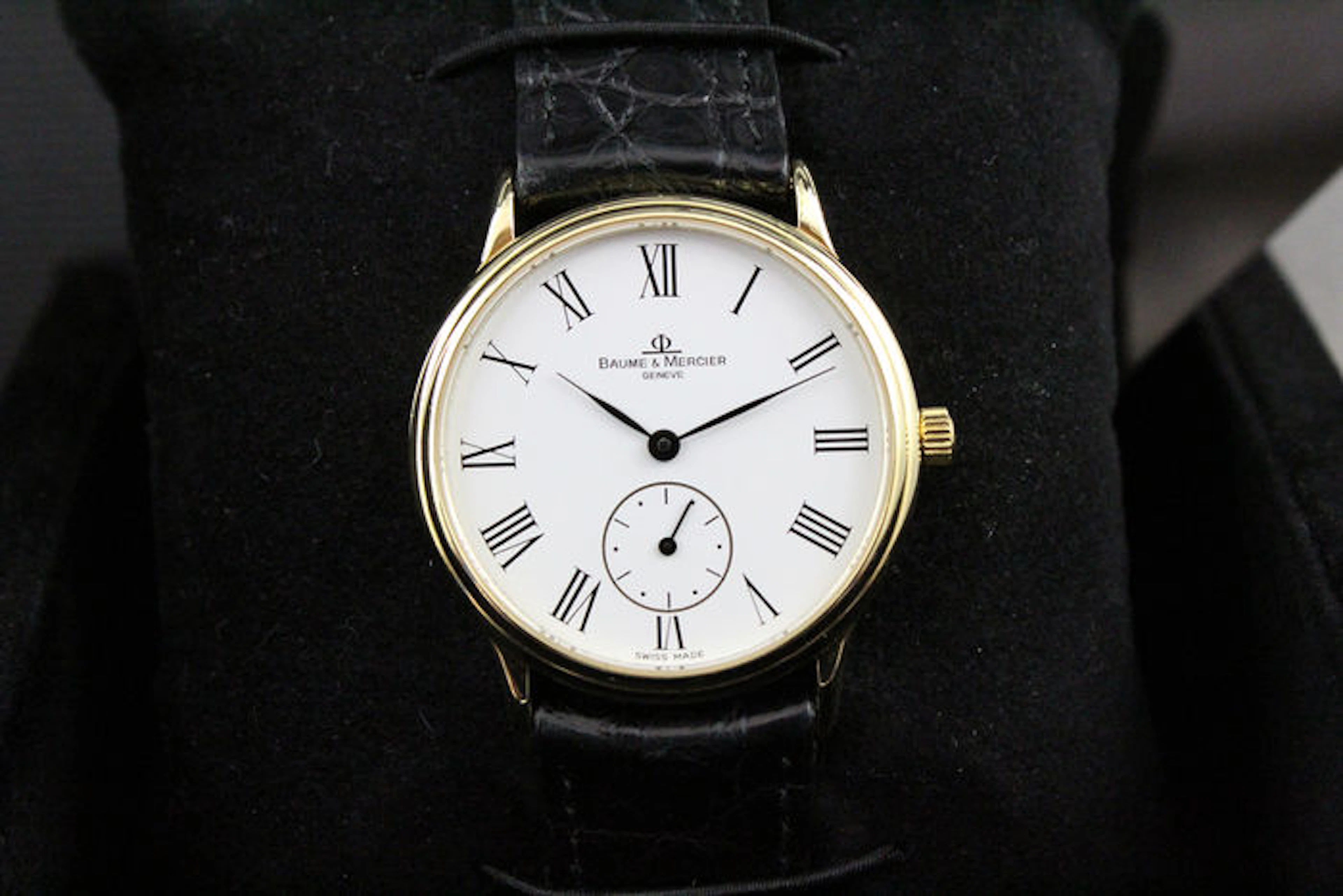 Baume & Mercier - 18 kt gold - mechanical movement