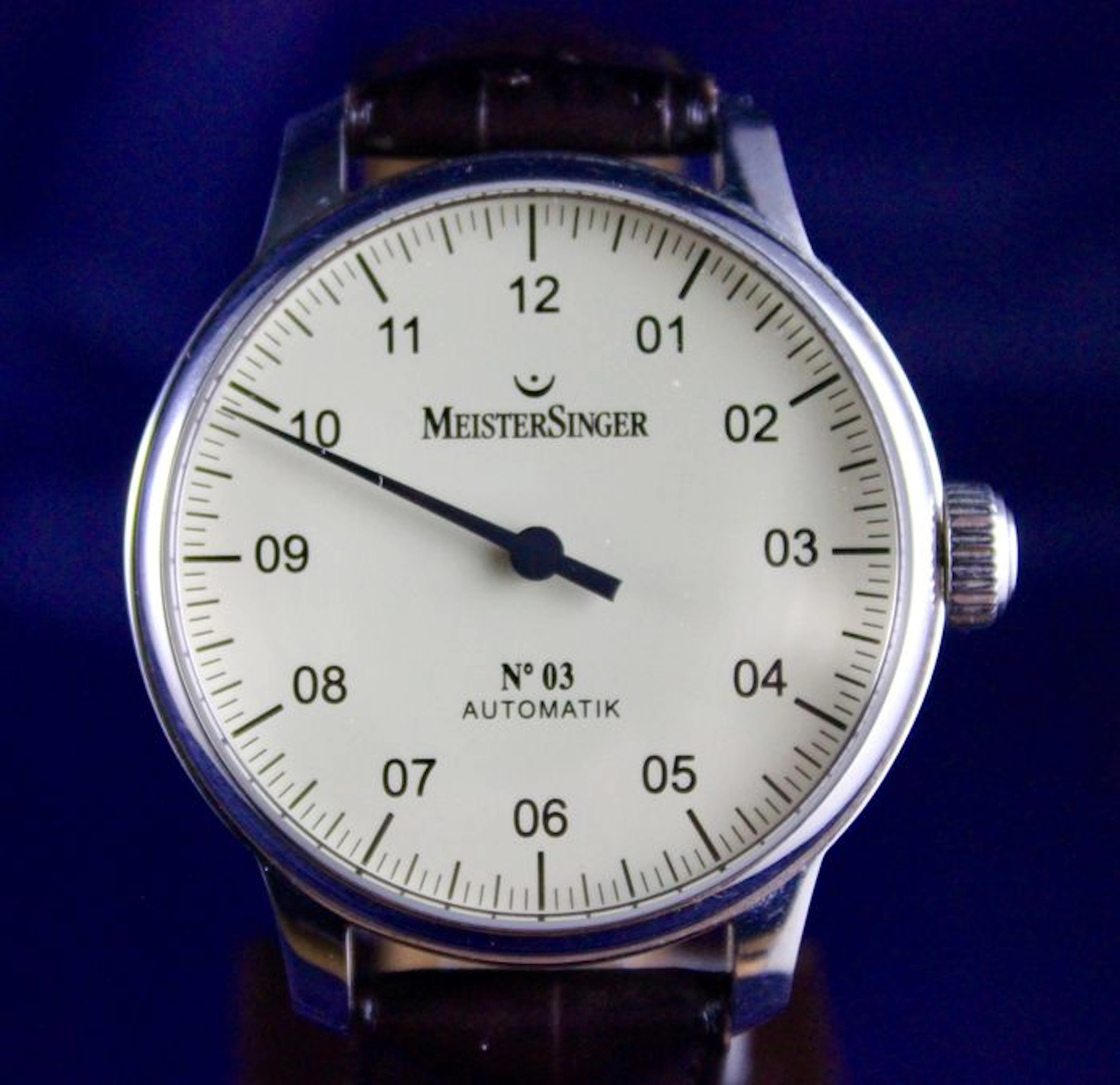 Meistersinger No. 3 - mens' watch - 2008.