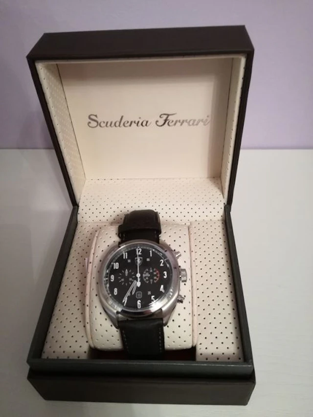 Ferrari chronograph watch