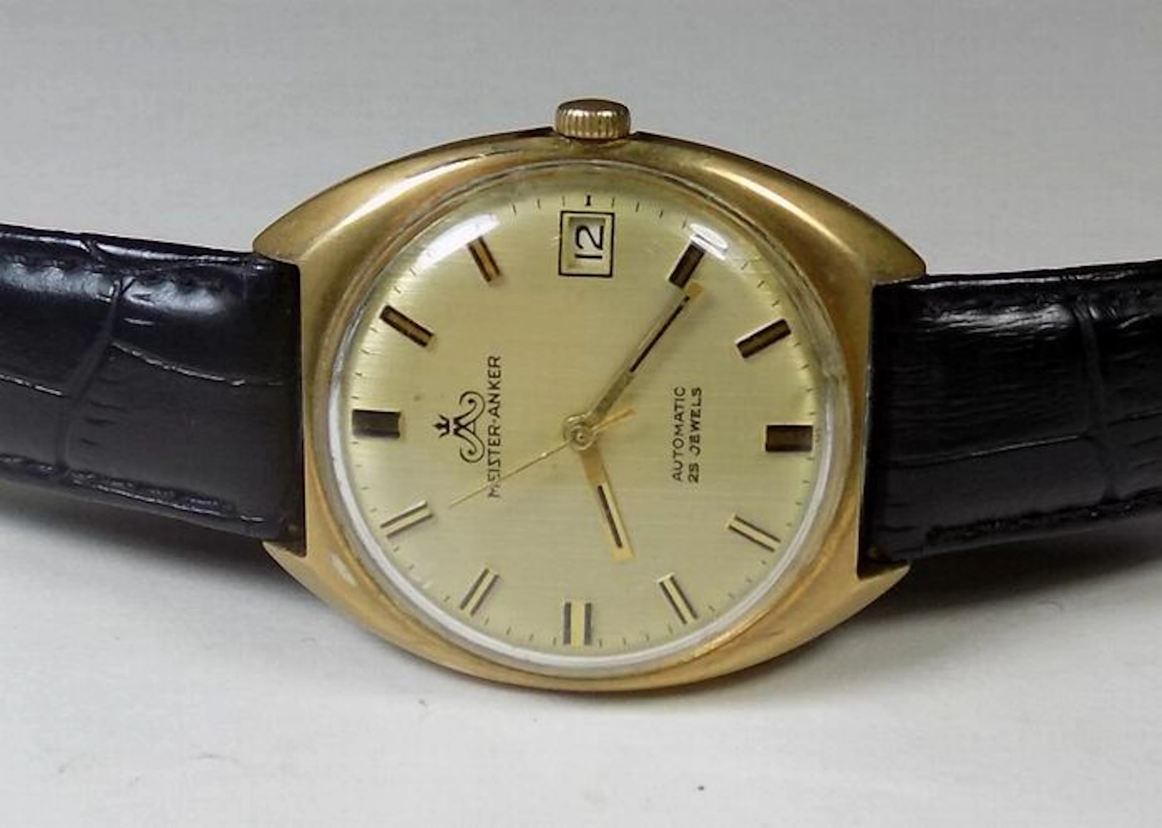 Meister Anker FB Germany - Förster 222 - Striated Dial - 1975 - Men's