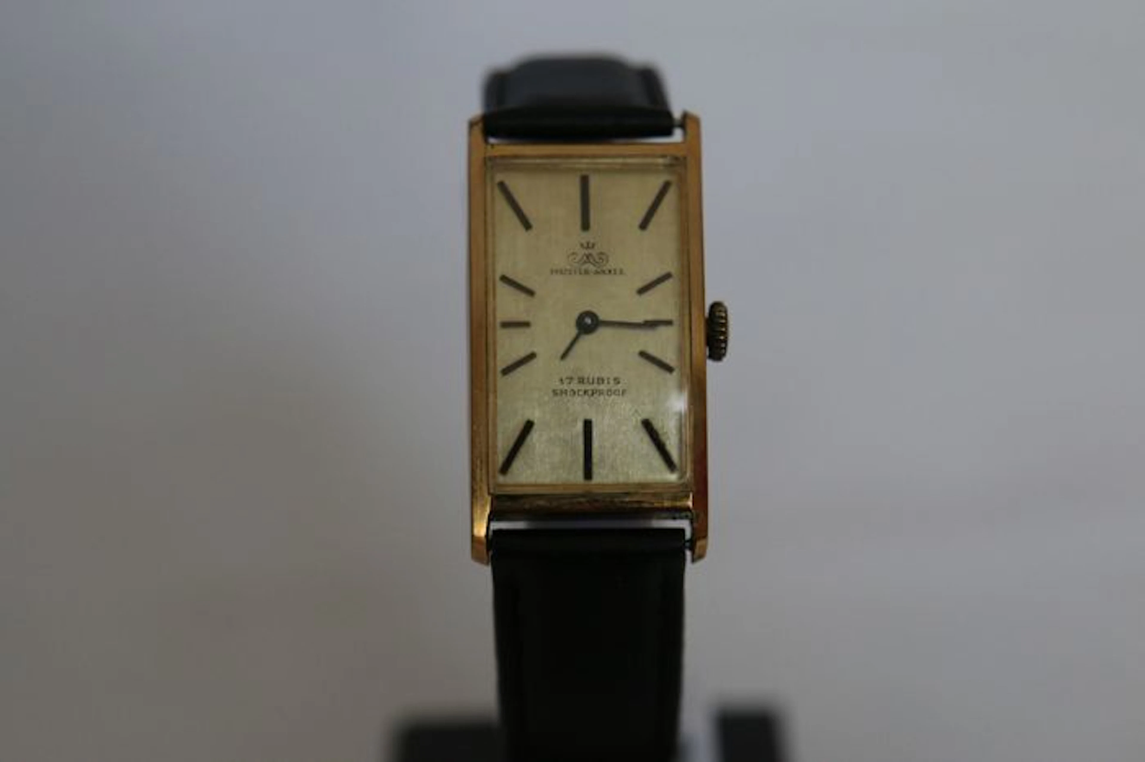 Meister Anker – 17 jewels – shock proof – Men's wristwatch – 1960s – Tank case