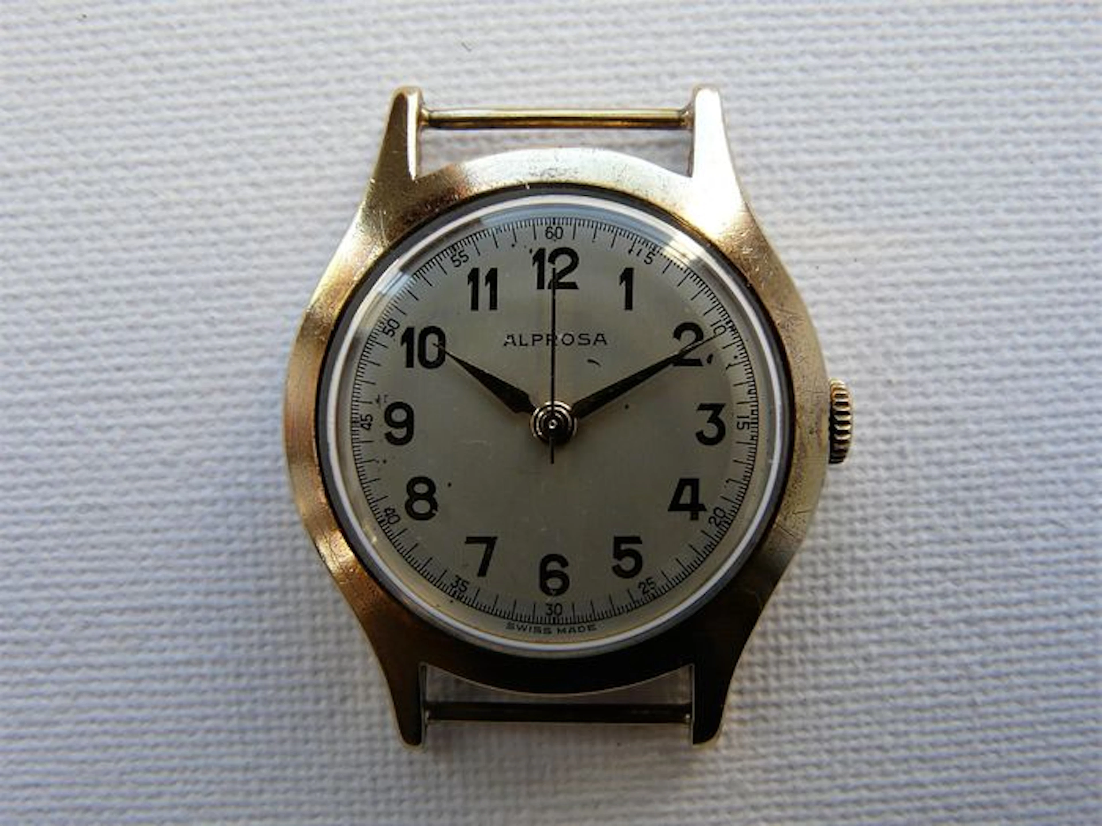 ALPROSA (Enicar) WW2 Medical Field Watch Circa 1944