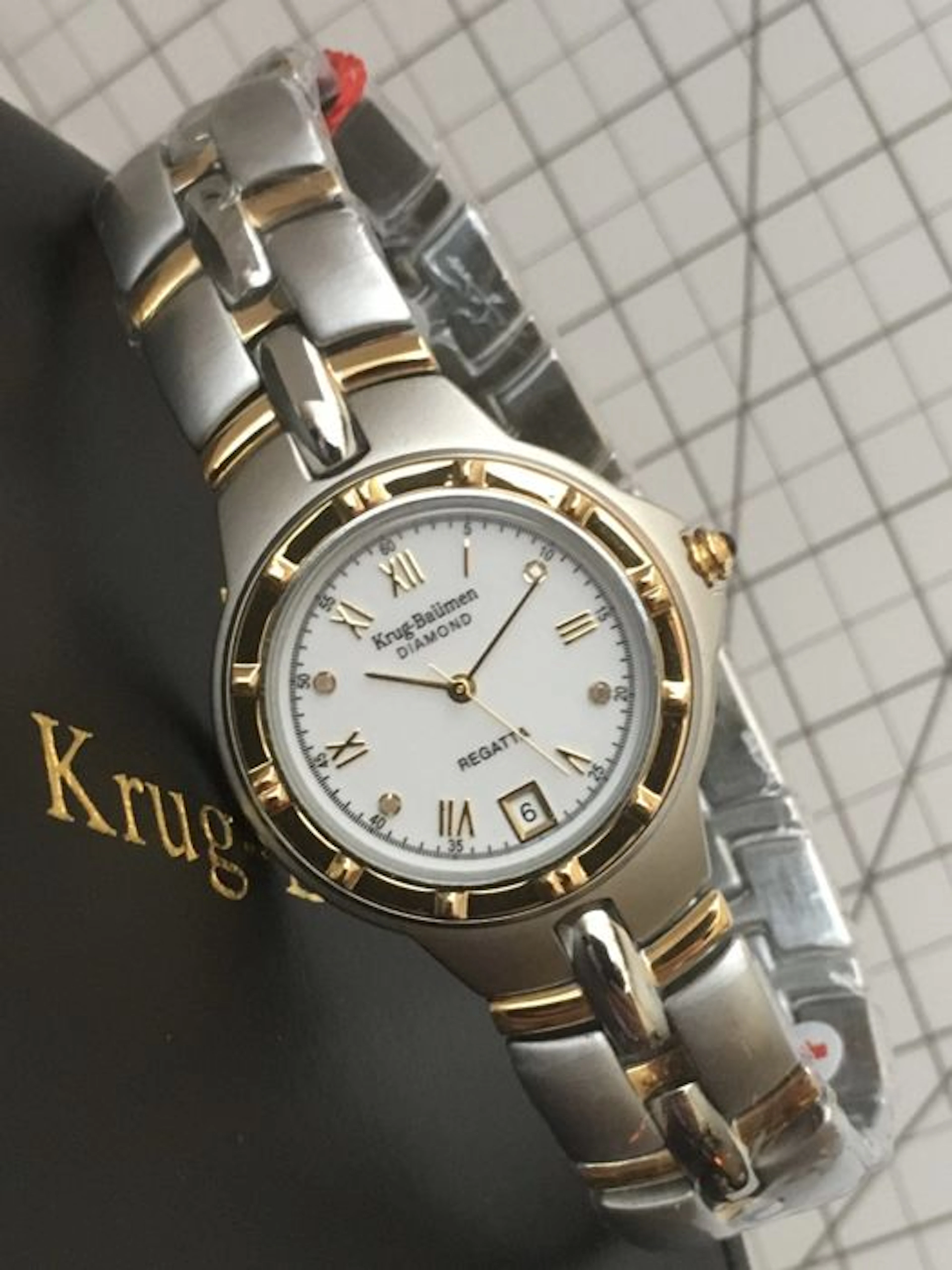 Krug-Baumen "Regatta 4 Diamonds" – unisex wristwatch – 2016