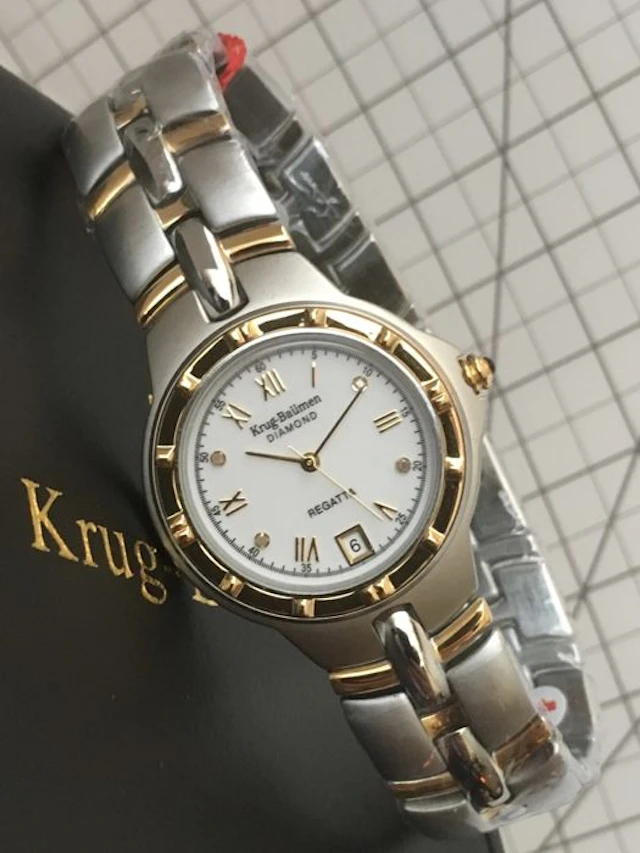 Krug-Baumen "Regatta 4 Diamonds" – unisex wristwatch – 2016
