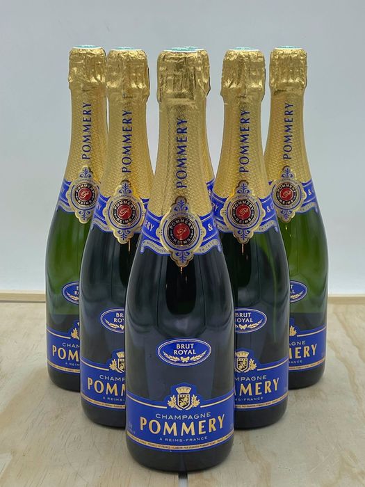 Pommery, Brut Royal - Champagne Brut - 6 Bouteilles (0,75 L) | Barnebys