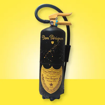 José de Pazos (1976) - Extintor Dom Perignon Splash Purple | Barnebys dom perignon 1976