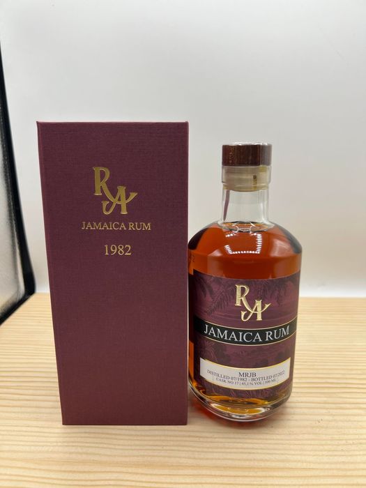 MRJB 1982 40 Years Old Jamaican Rum - Rum Artesanal - B. 2022 - 50cl ...