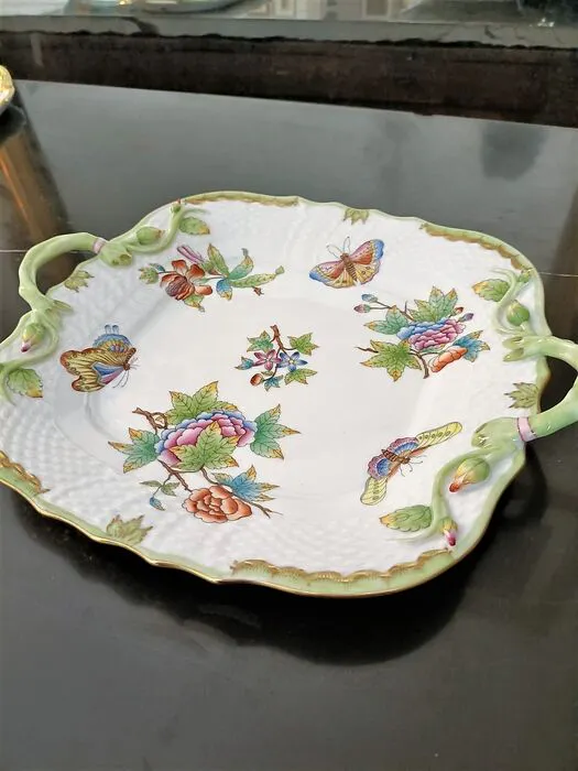Piatti Da Forno In Ceramica, Tesura Floreale Da 10,9x7,5 Pollici Con - 3