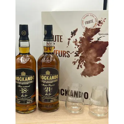 Knockando 18 years old & 21 years old special box... | Barnebys