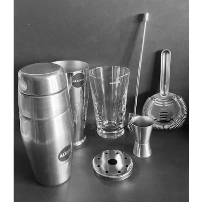 Ettore Sottsass, Carlo Mazzeri, Luigi Massoni Alessi Cocktail sets