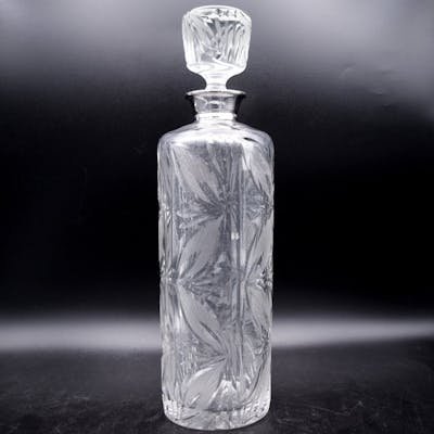 Botella - .925 plata, Cristal
