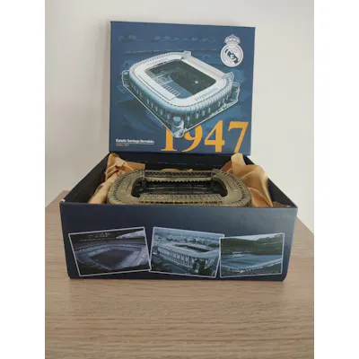 Real Madrid Model Of The Santiago Bernab u Stadium Barnebys real-madrid-model-of-the-santiago-bernab-u-stadium-barnebys