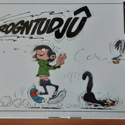 BD Dedicace Plaque Murale Décorative En Métal - Gaston Lagaffe - 30x20 Cm - Neuf Gaston Lagaffe Collection BD Dedicace Plaque Murale Décorative En Métal - Gaston Lagaffe - 30x20 Cm - Neuf Gaston Lagaffe Collection