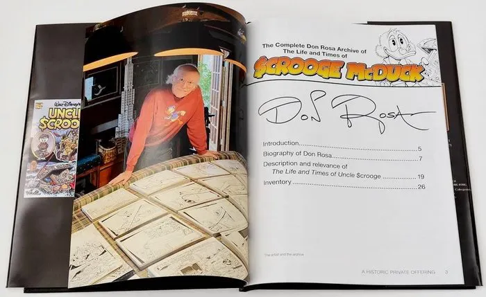Uncle Scrooge - Heritage exclusive catalogue: Don Rosa A... | Barnebys