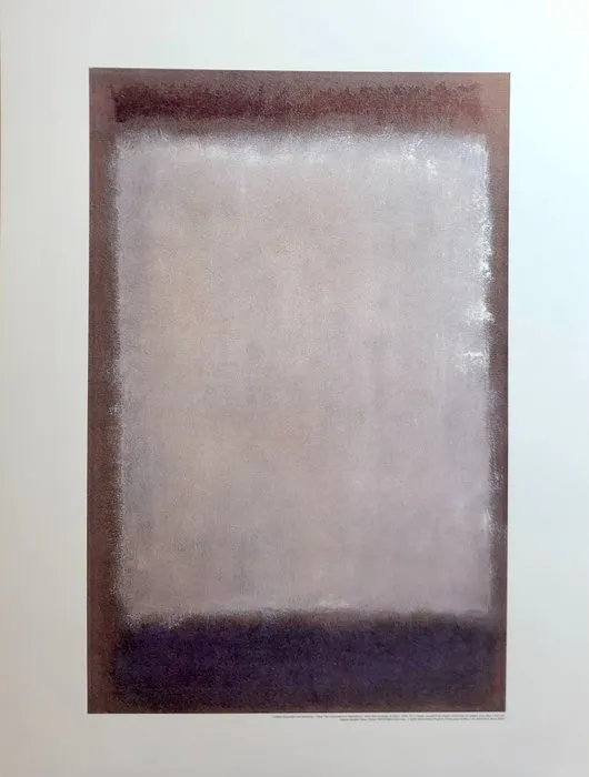 Mark Rothko (after) - Lavender and Mulberry - Années 2000 | Barnebys