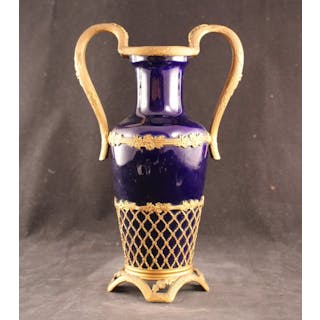 Sèvres - Vas - Brons (förgyllt), Keramik