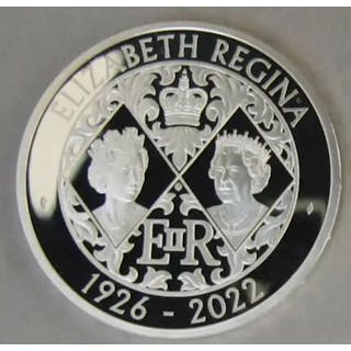 Regno Unito. 5 Pounds 2022 Her Majesty Queen Elizabeth II, Proof